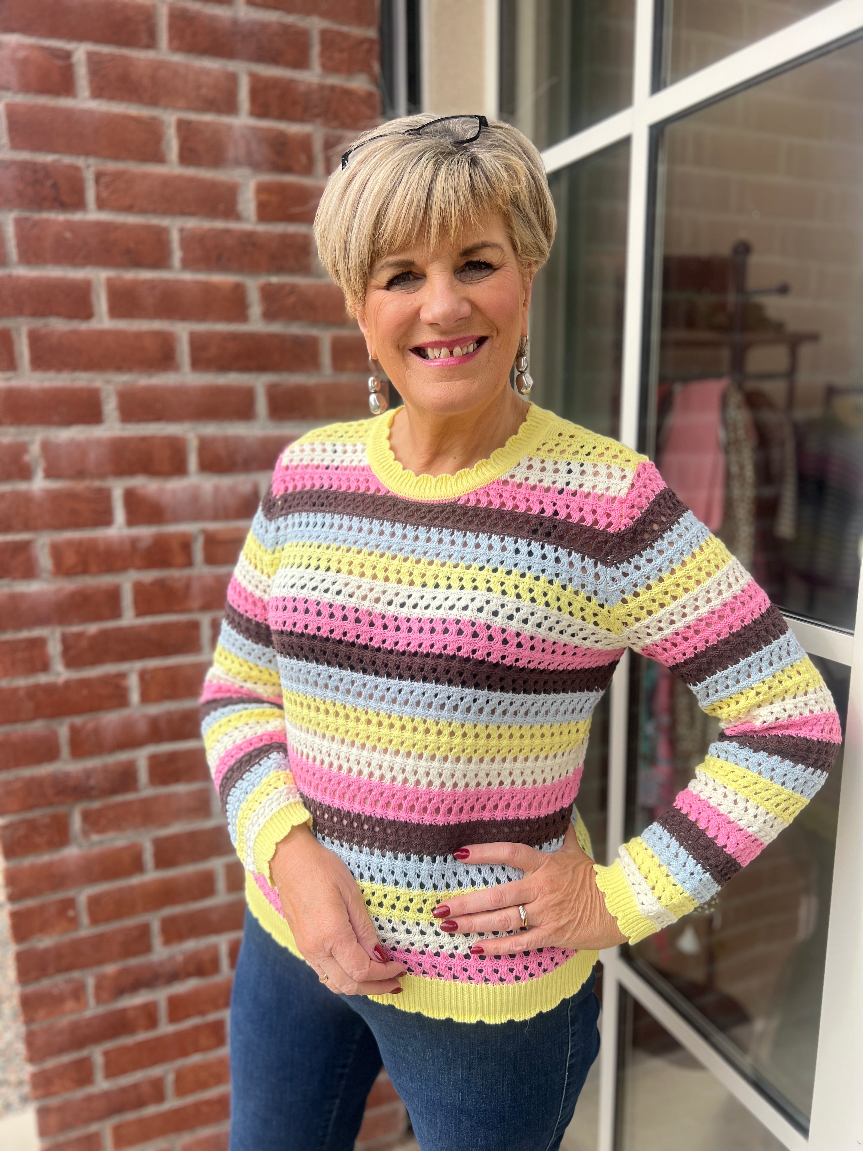 Nümph Numolina Pullover In Popcorn