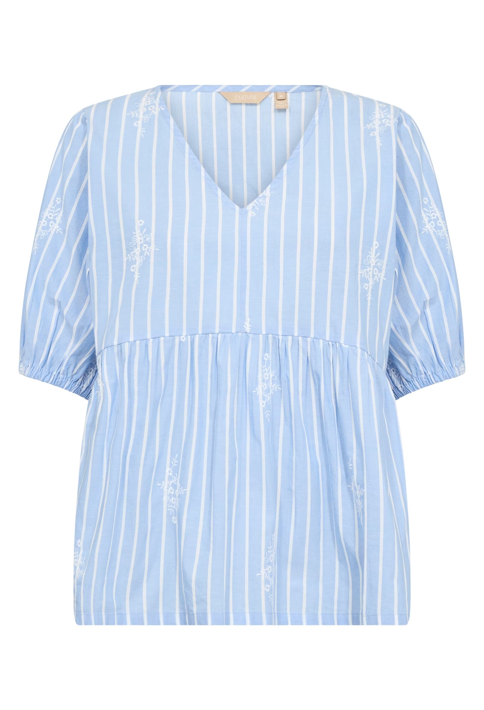 Culture Cubaloo Blouse In Blue Stripe