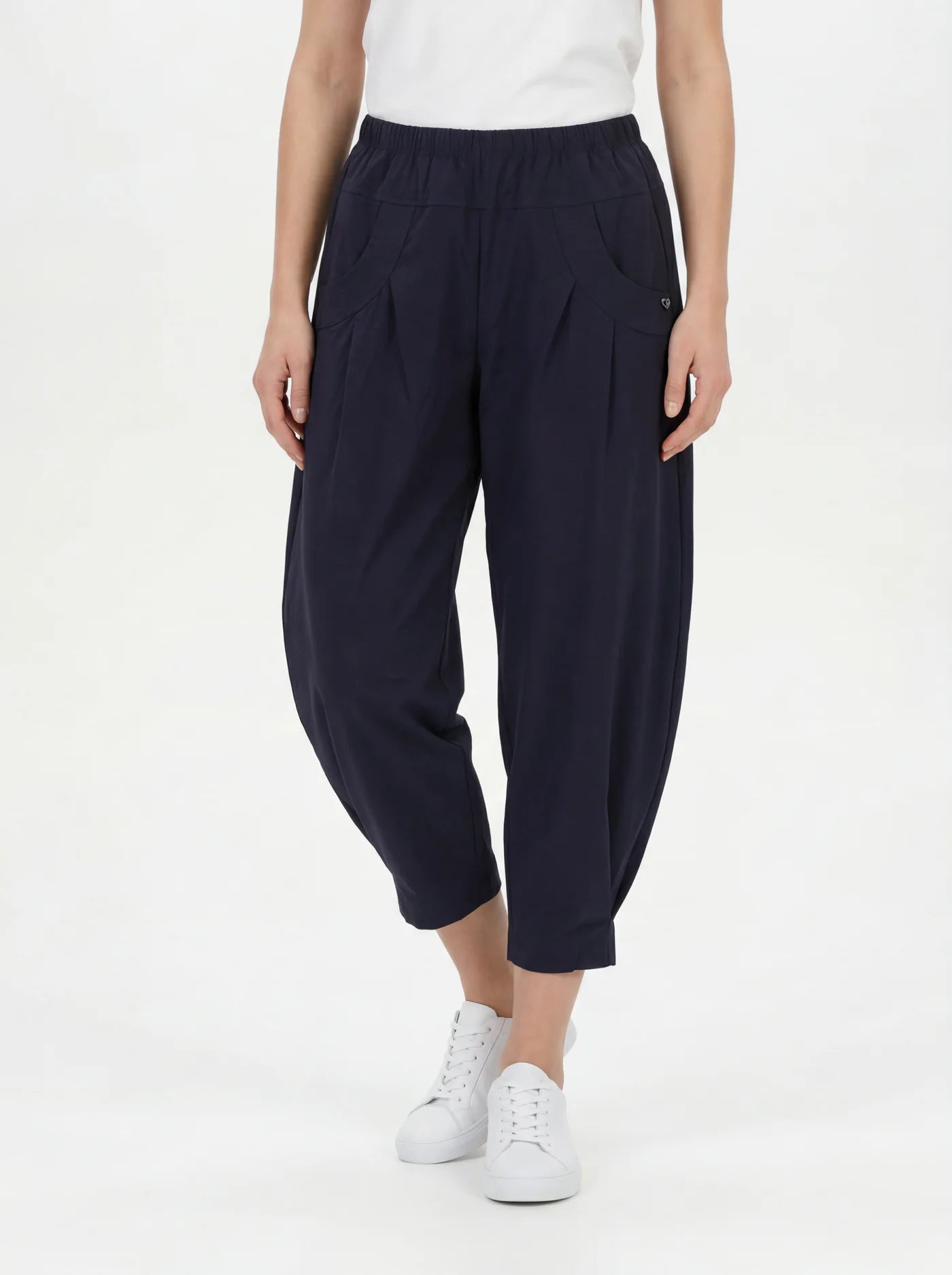 Stehmann Rachell Bengaline Trousers In Navy