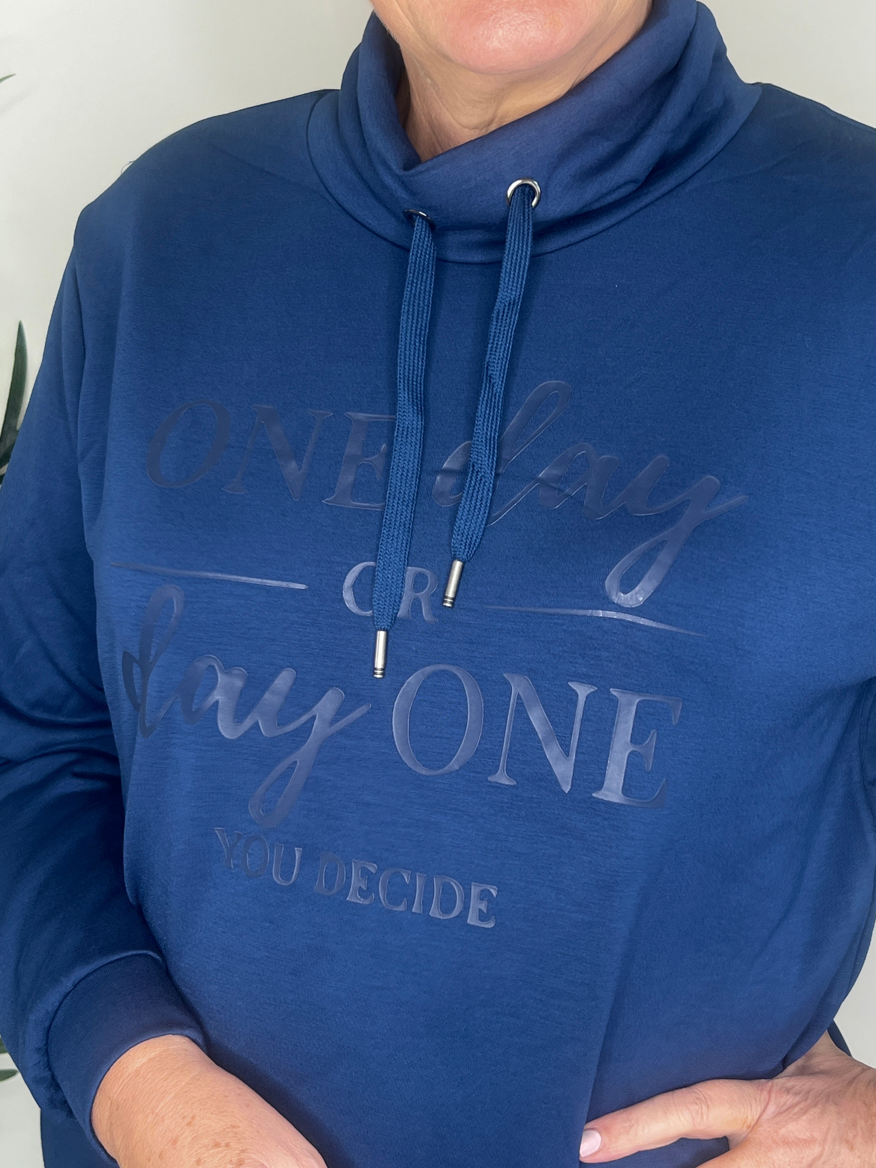 Soya Concept Banu Sweatshirt In Dark Blue