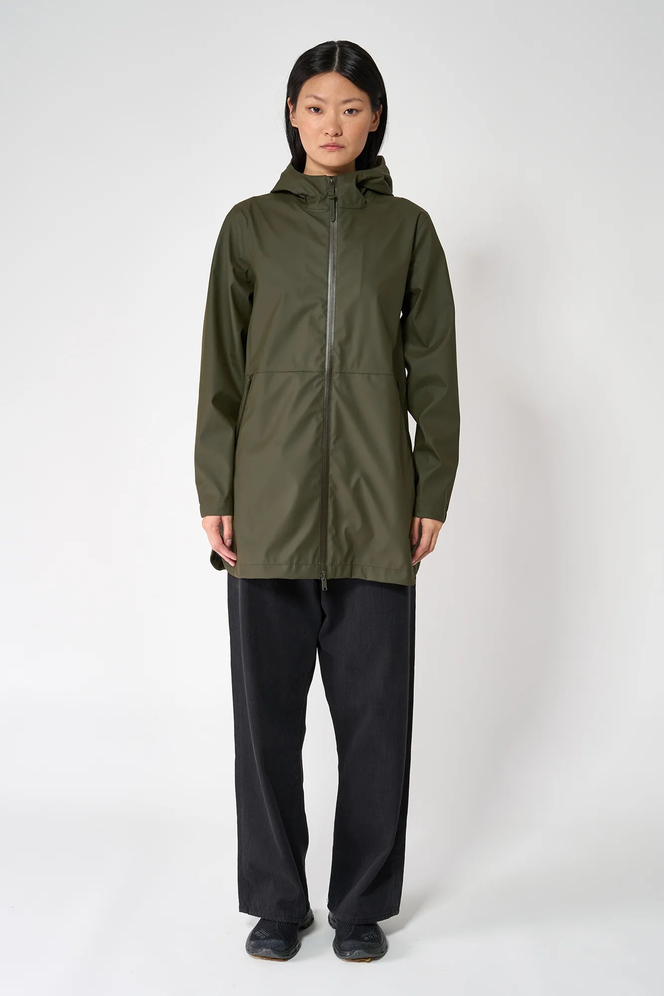 Tanta Brouillard Raincoat in Khaki