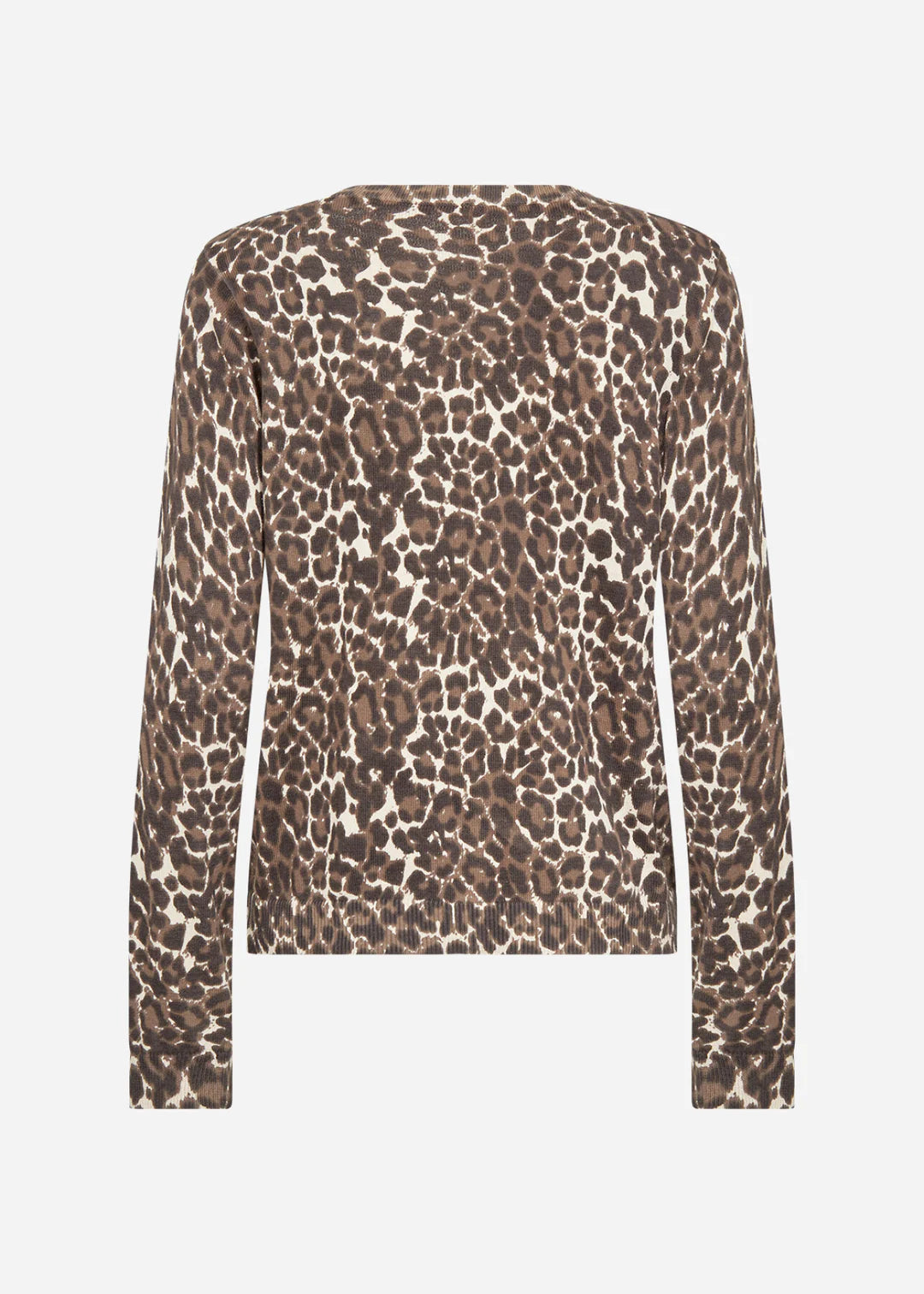 Soya Concept Sati Cardigan In Dark Brown