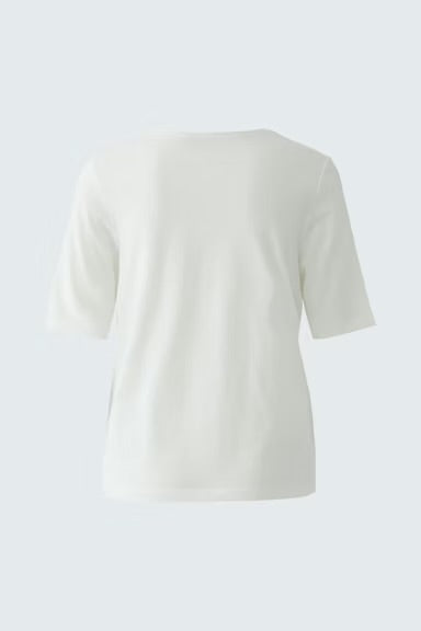 Oui Design T-shirt In Cloud Dancer