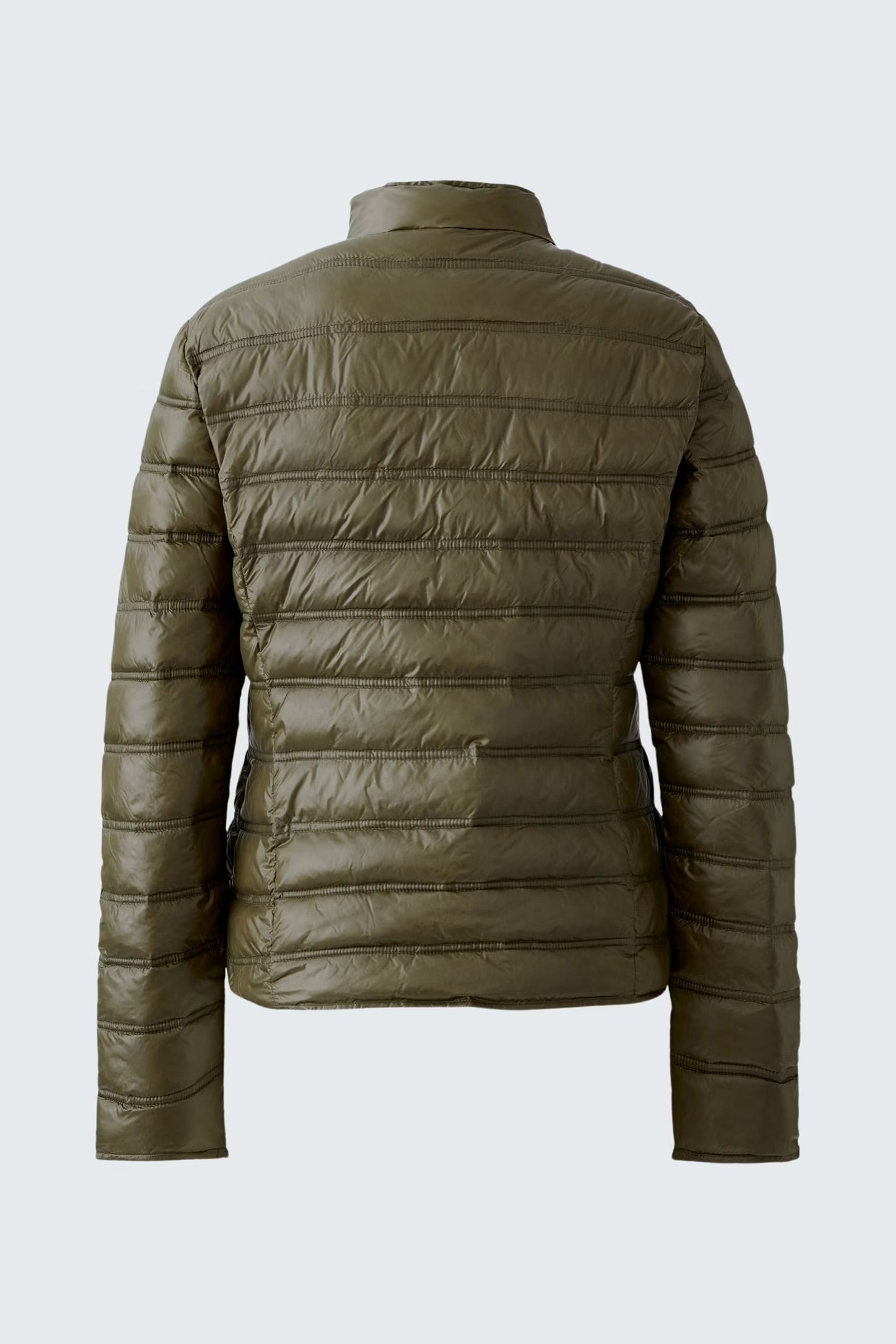 Oui Light weight Coat In Khaki