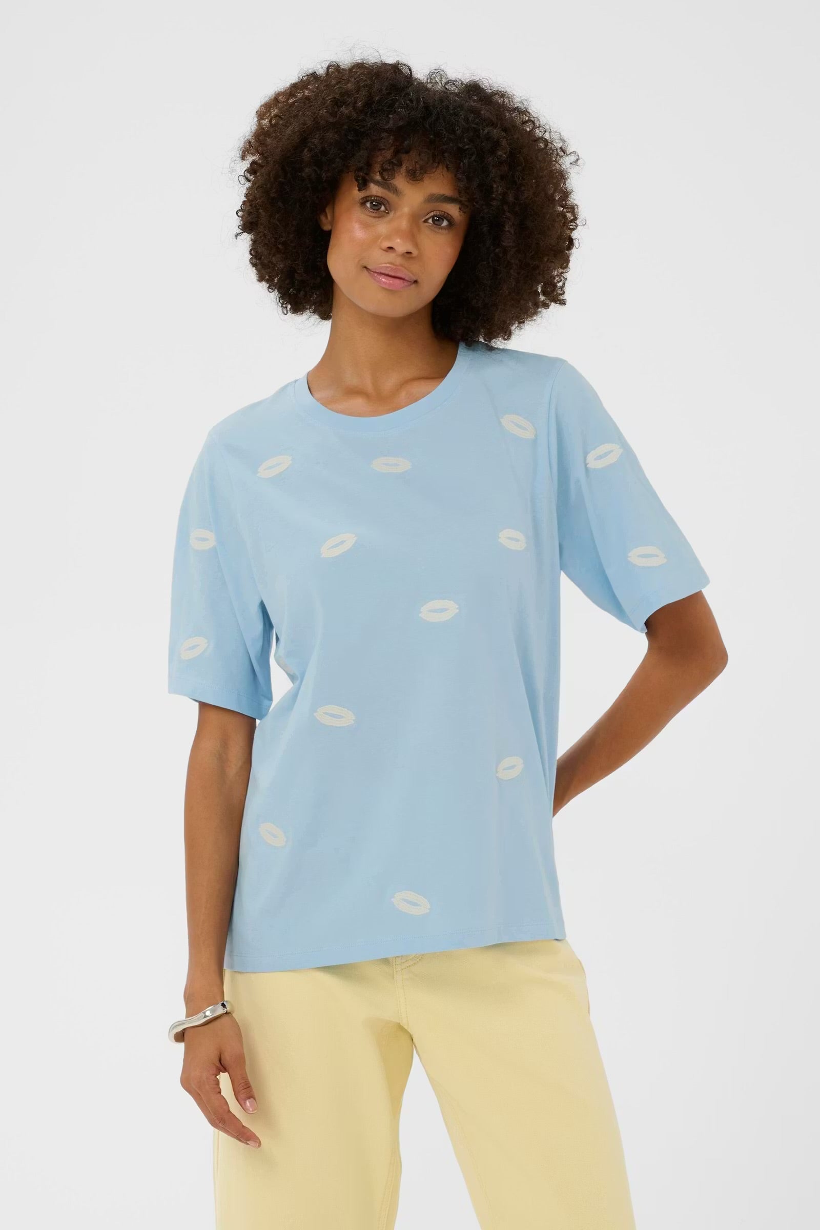 Culture Cukissy t-shirt In Powder Blue