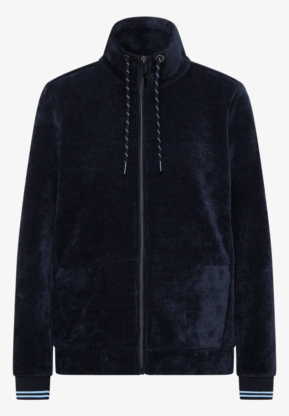 Soft cord jacket in urban dark navy