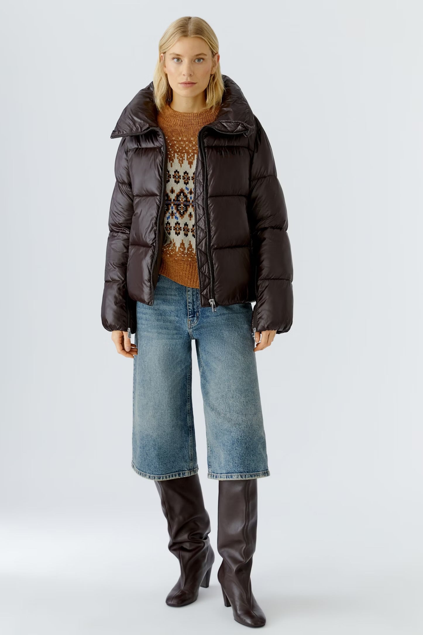 Oui Outdoor Jacket In Ganache