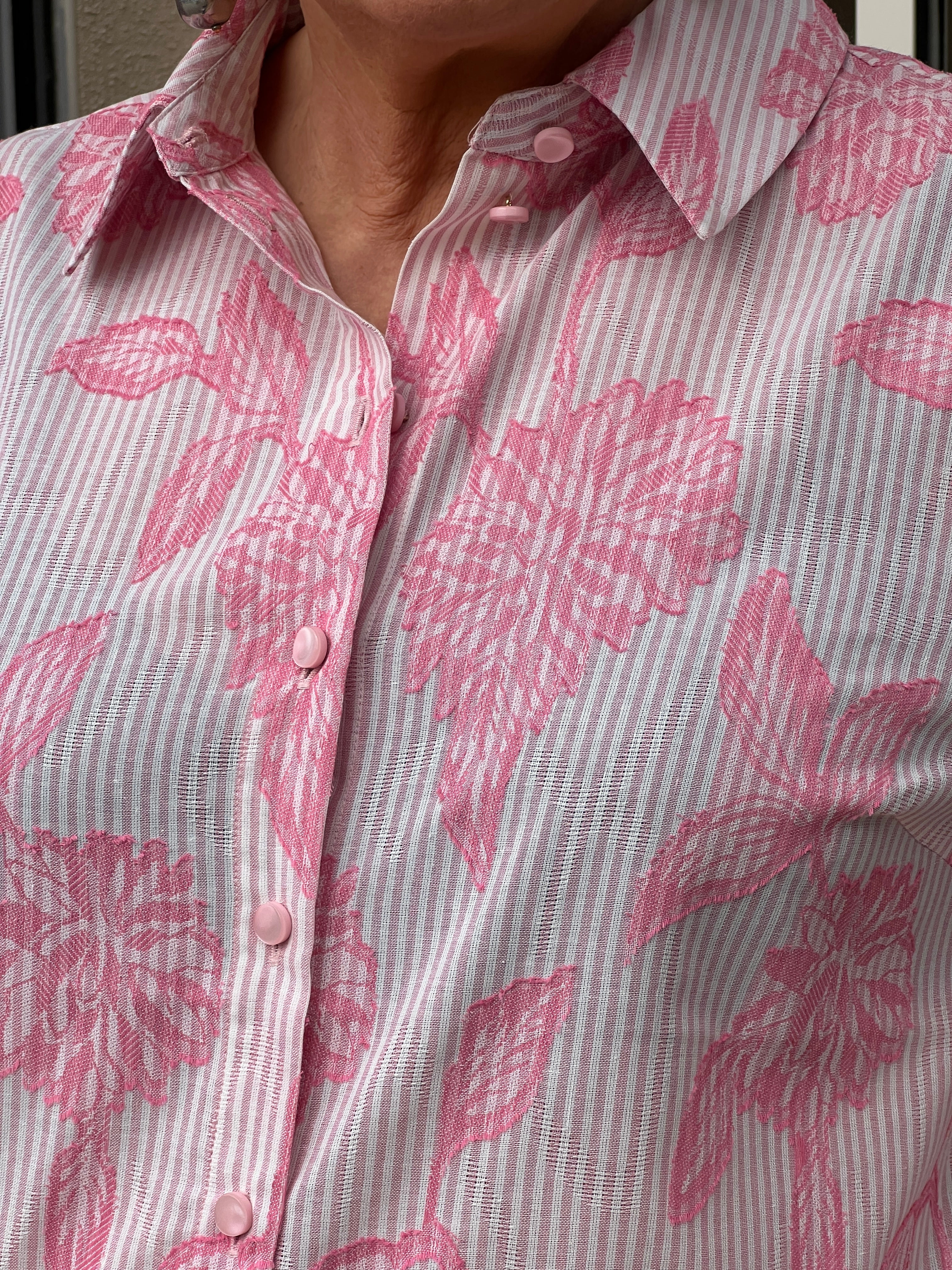 Nümph Floral Shirt in Prism Pink