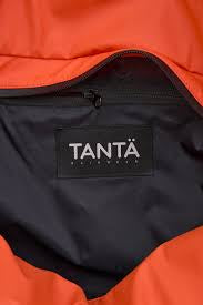 Tanta Saganak Shopper In Tangerine Tango