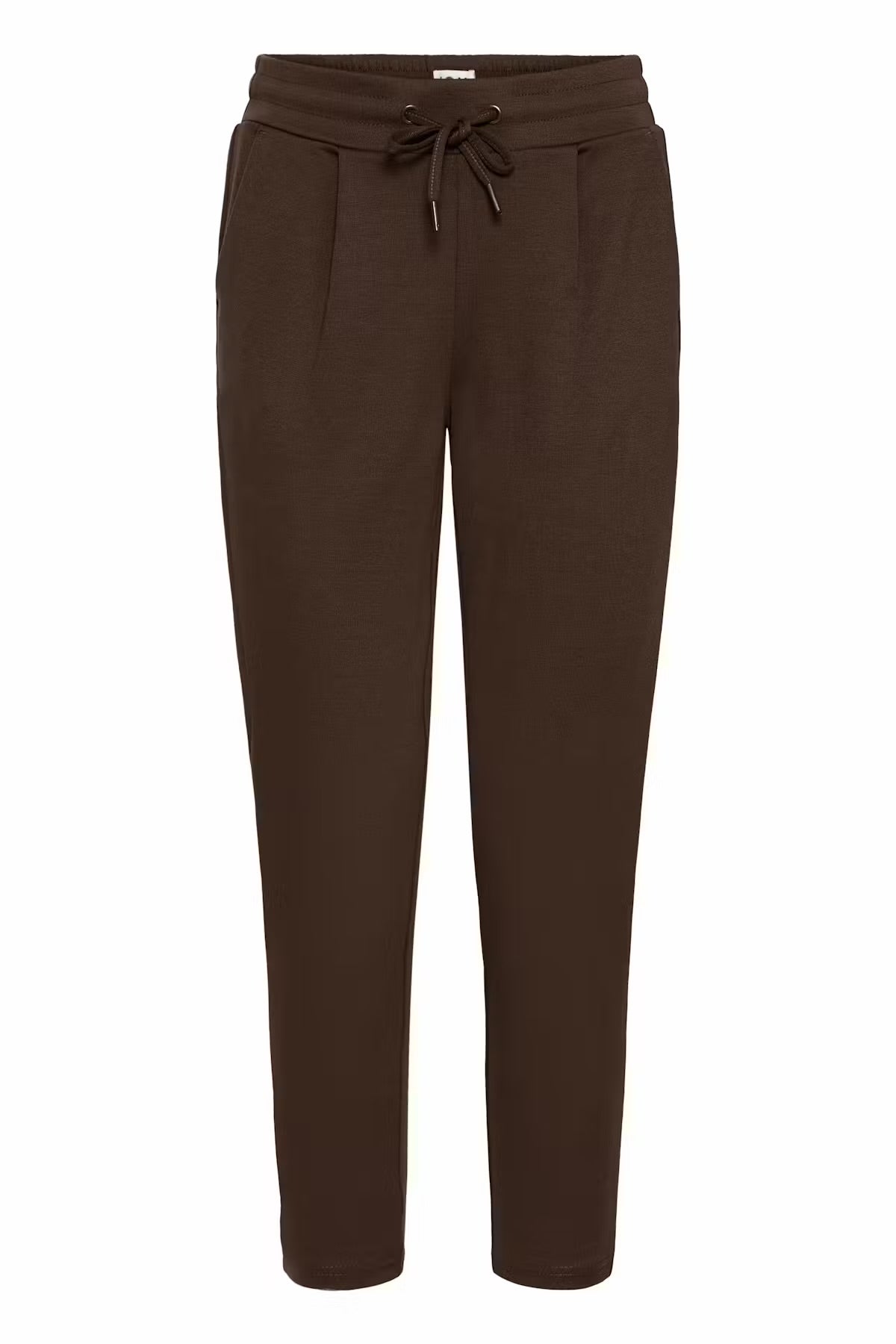 Ichi Ikate Tapered Trousers In chocolate Torte