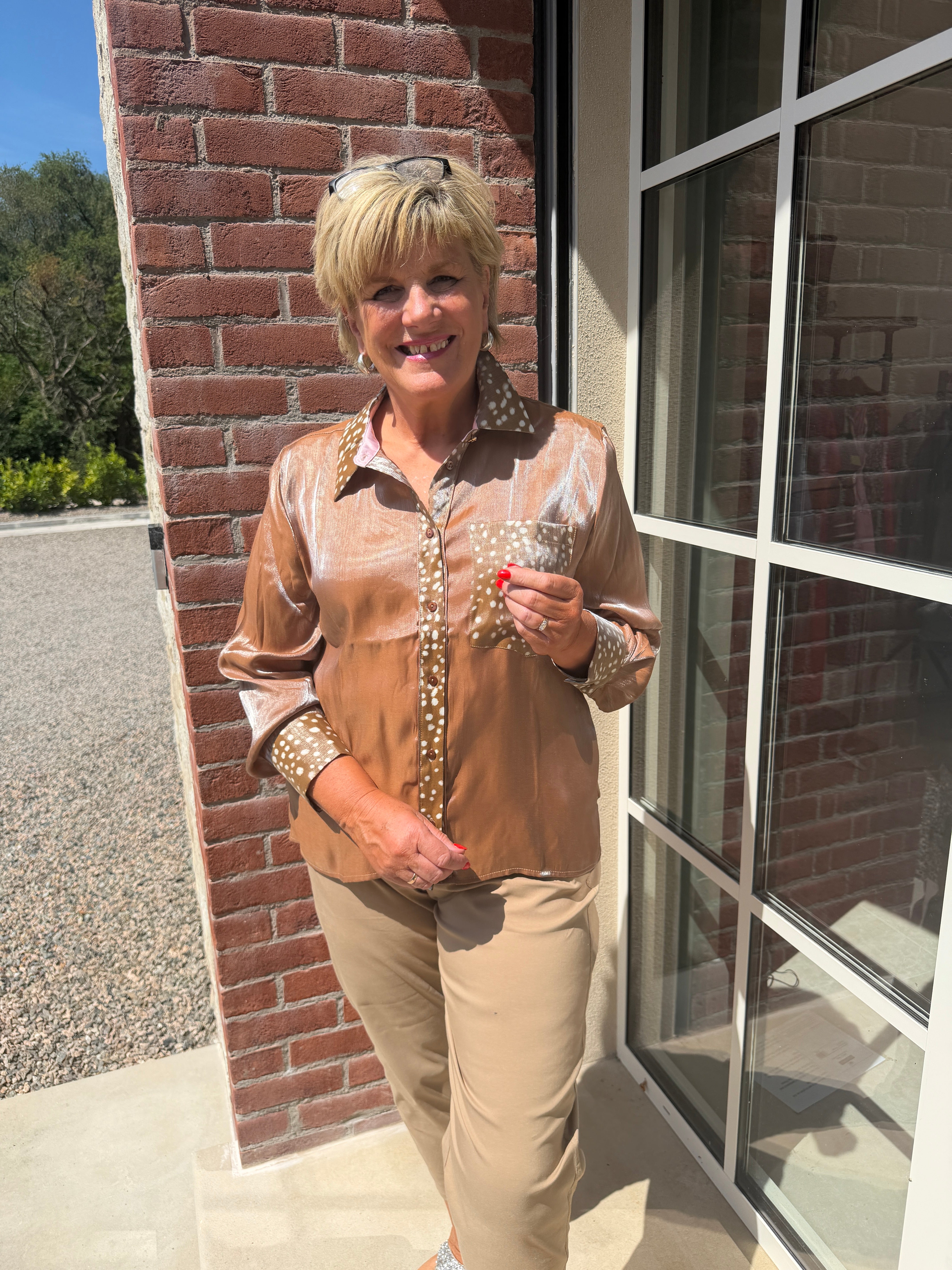Nümph Nudeer shirt in dachshund