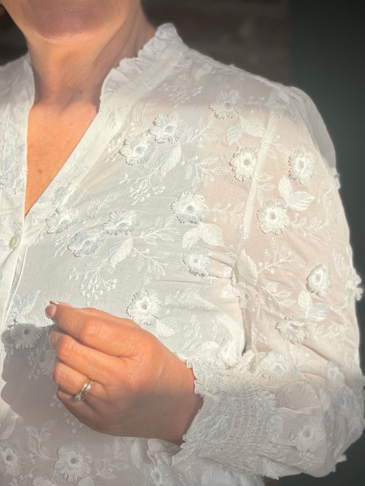Nulena Shirt in bright white