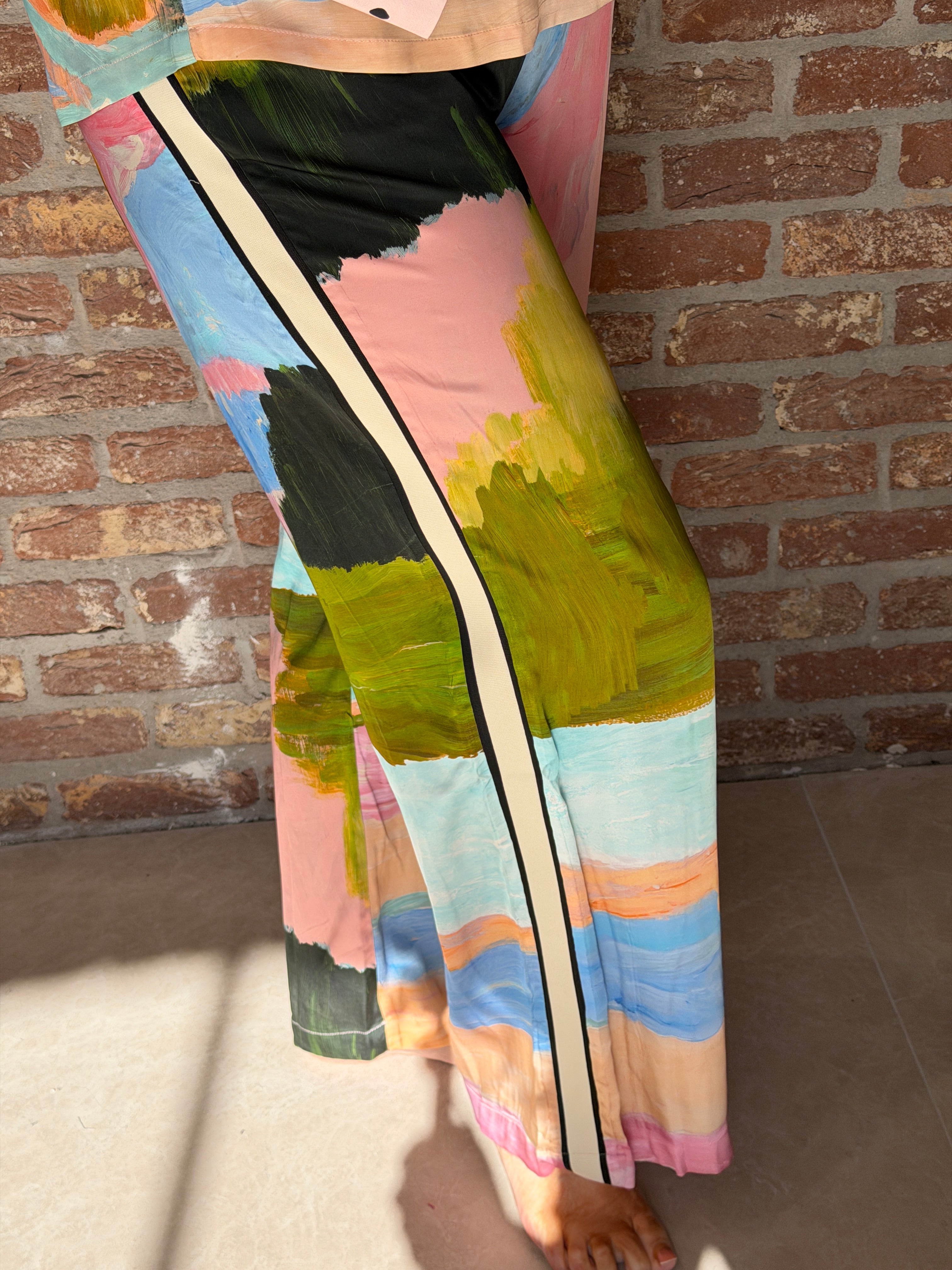 Nümph Numeadow trousers in Peony