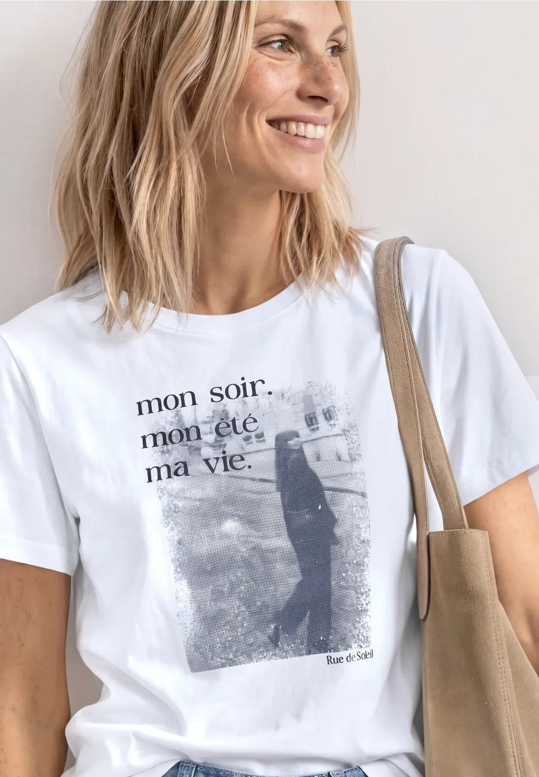 Street One photo print t-shirt in white