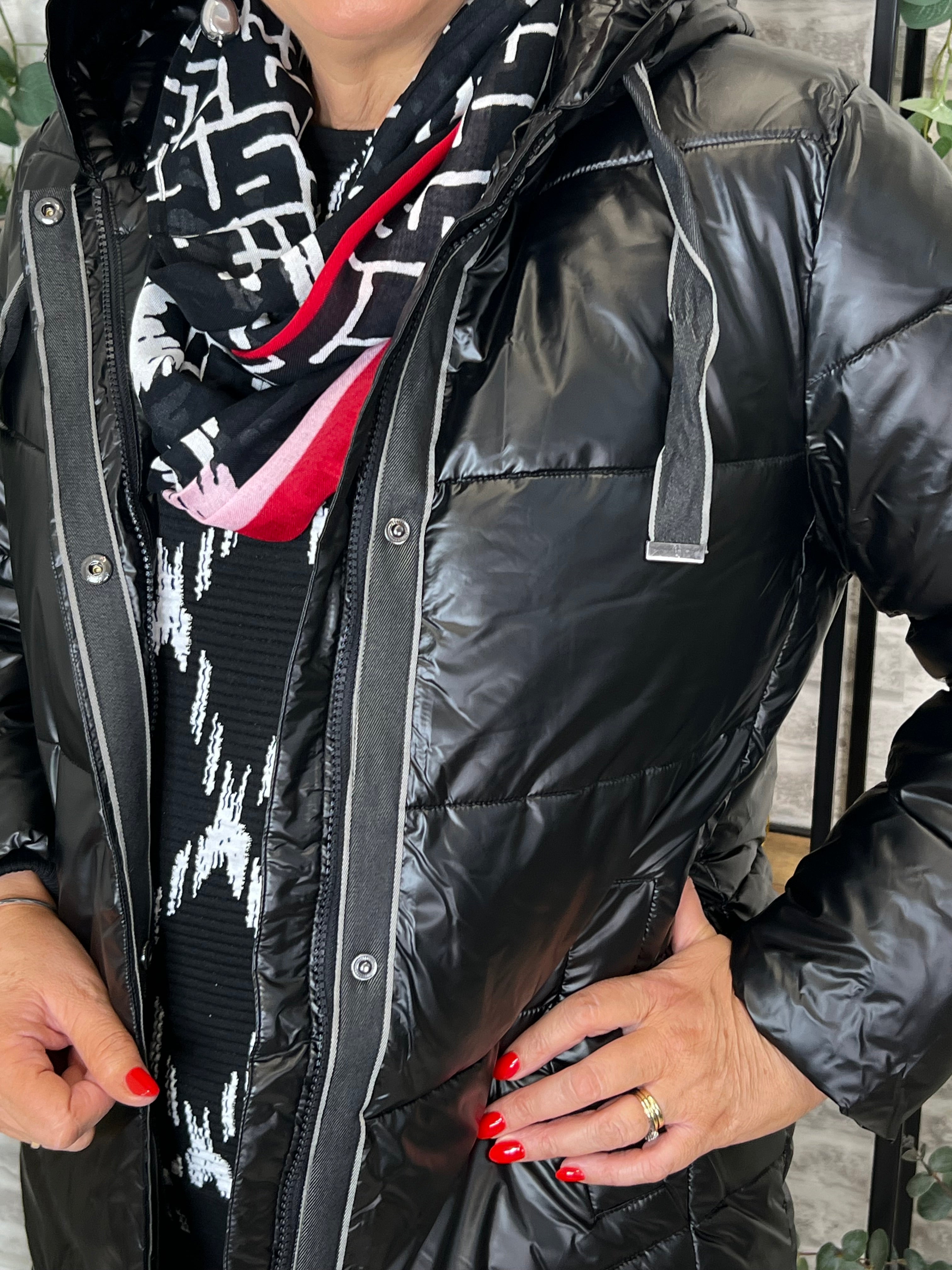 Soya Concept Fresia Coat In Black
