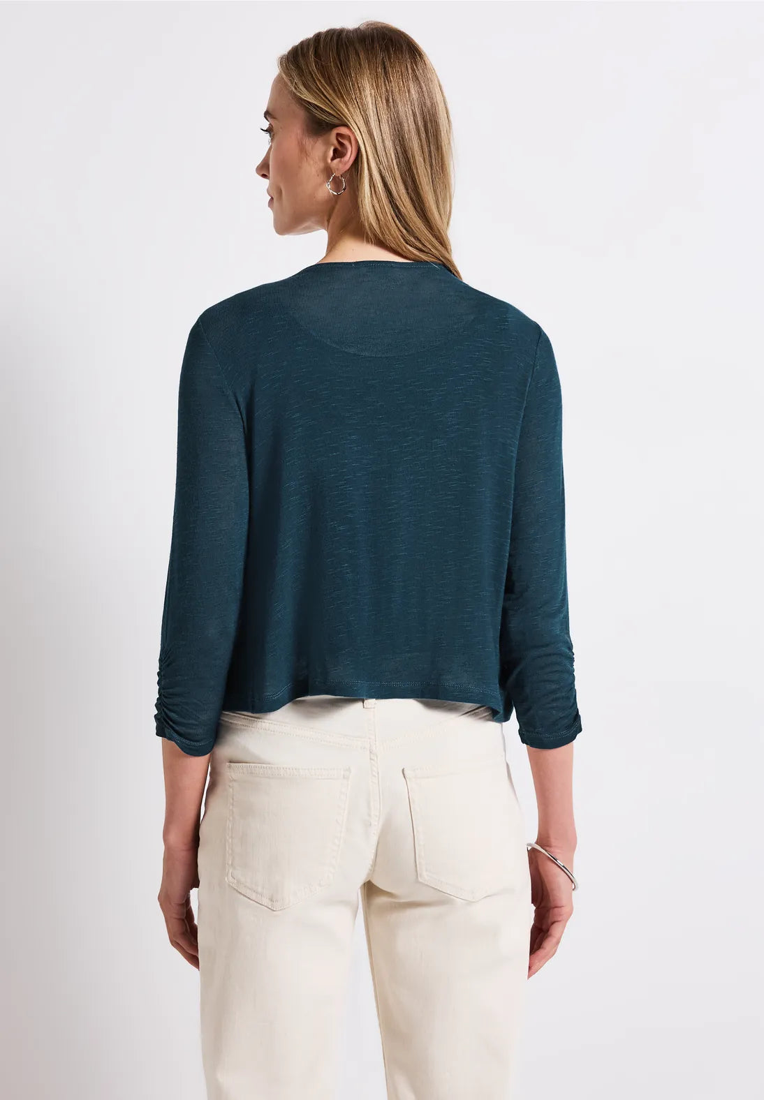 Street One Over Jacket In Tide Blue