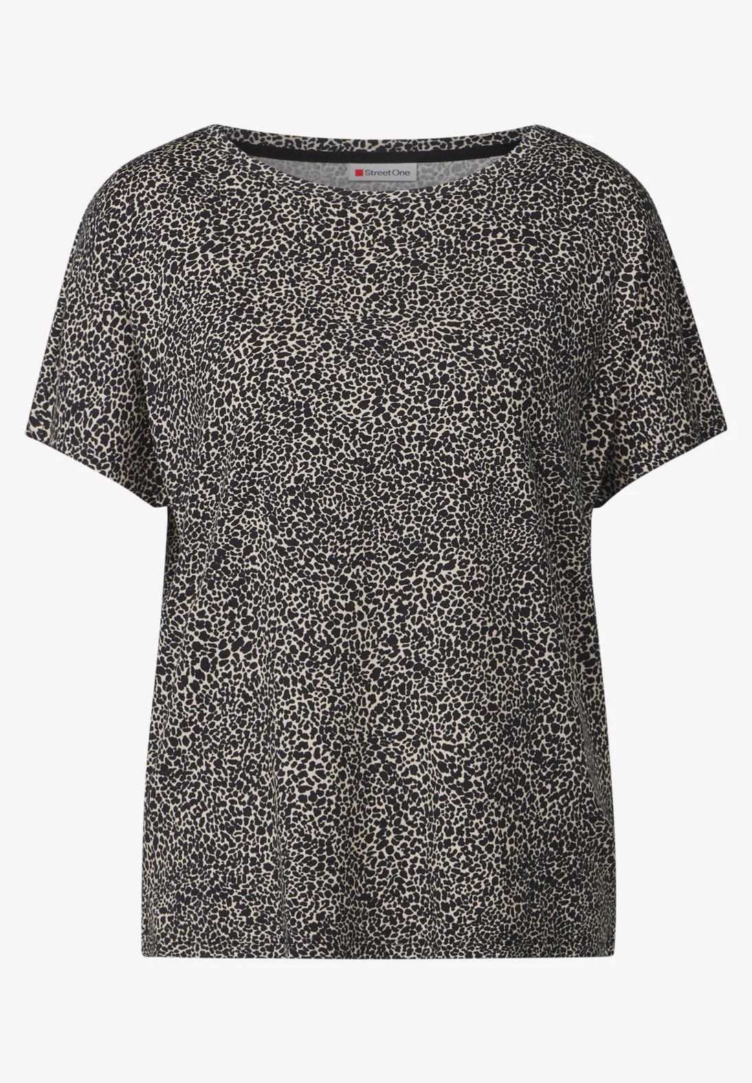 Street One Leo Top In Cotton Cream