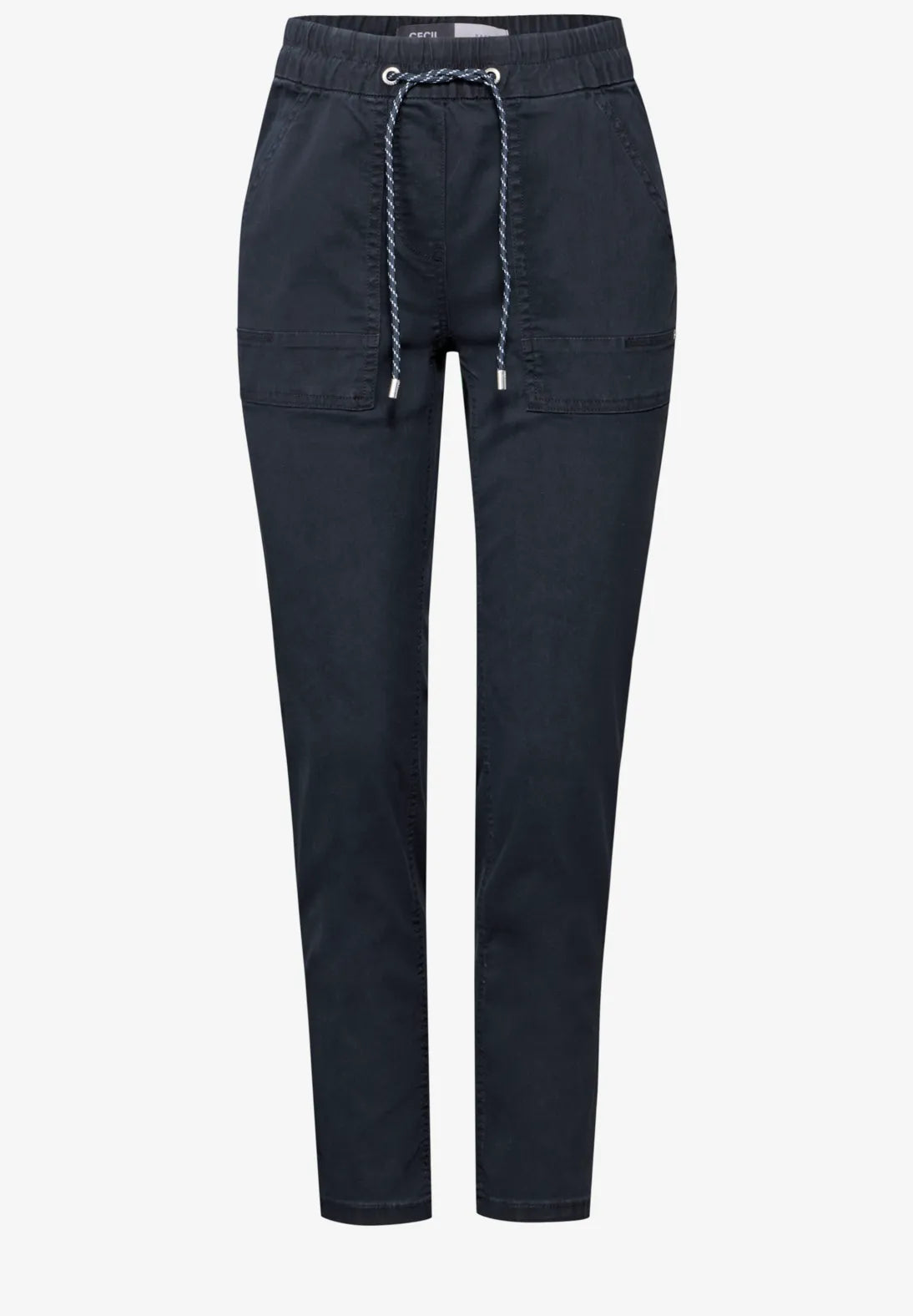 Cecil Tracey Washed Jeans In Universal Blue