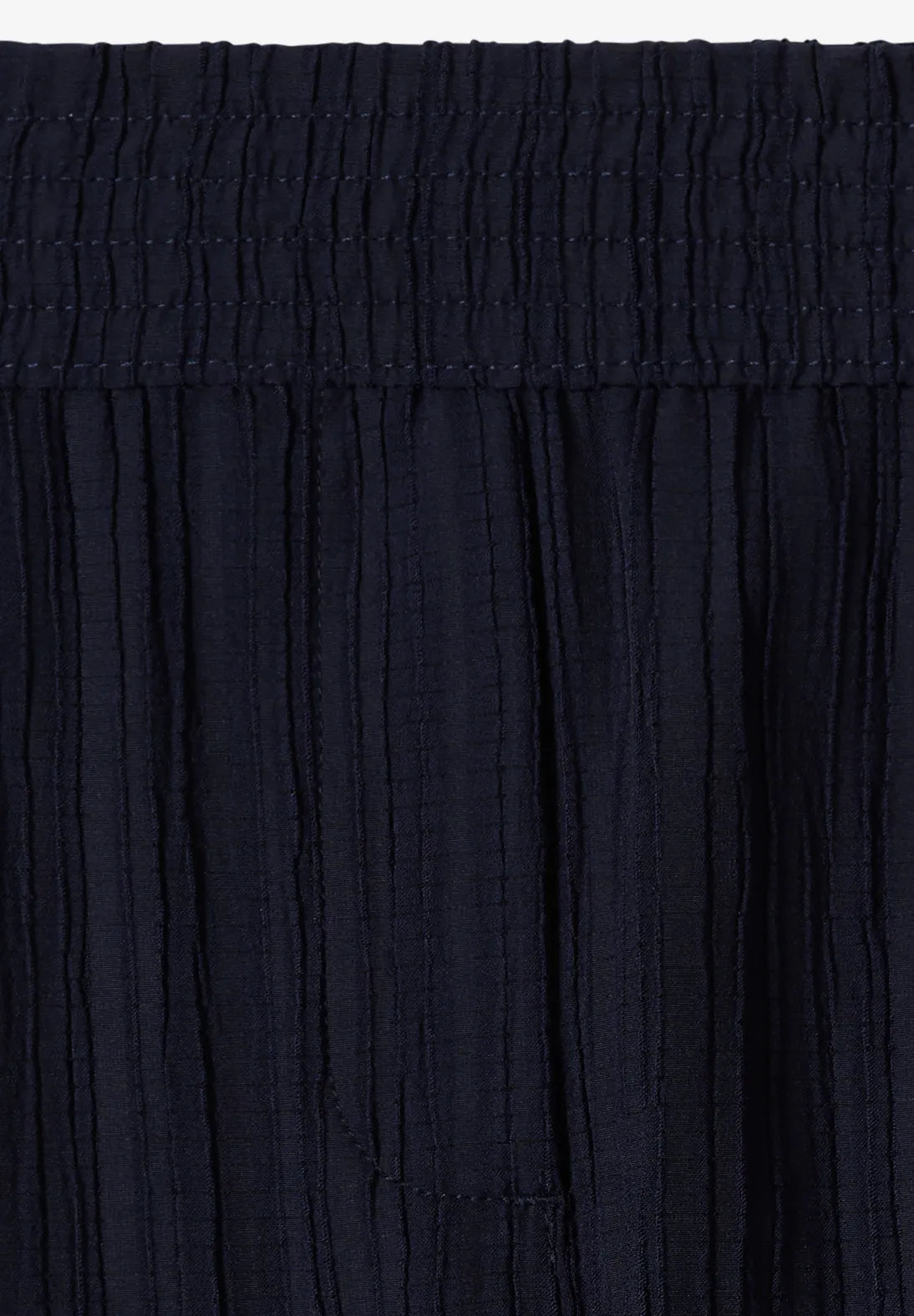 Neele Structured Trousers In Navy