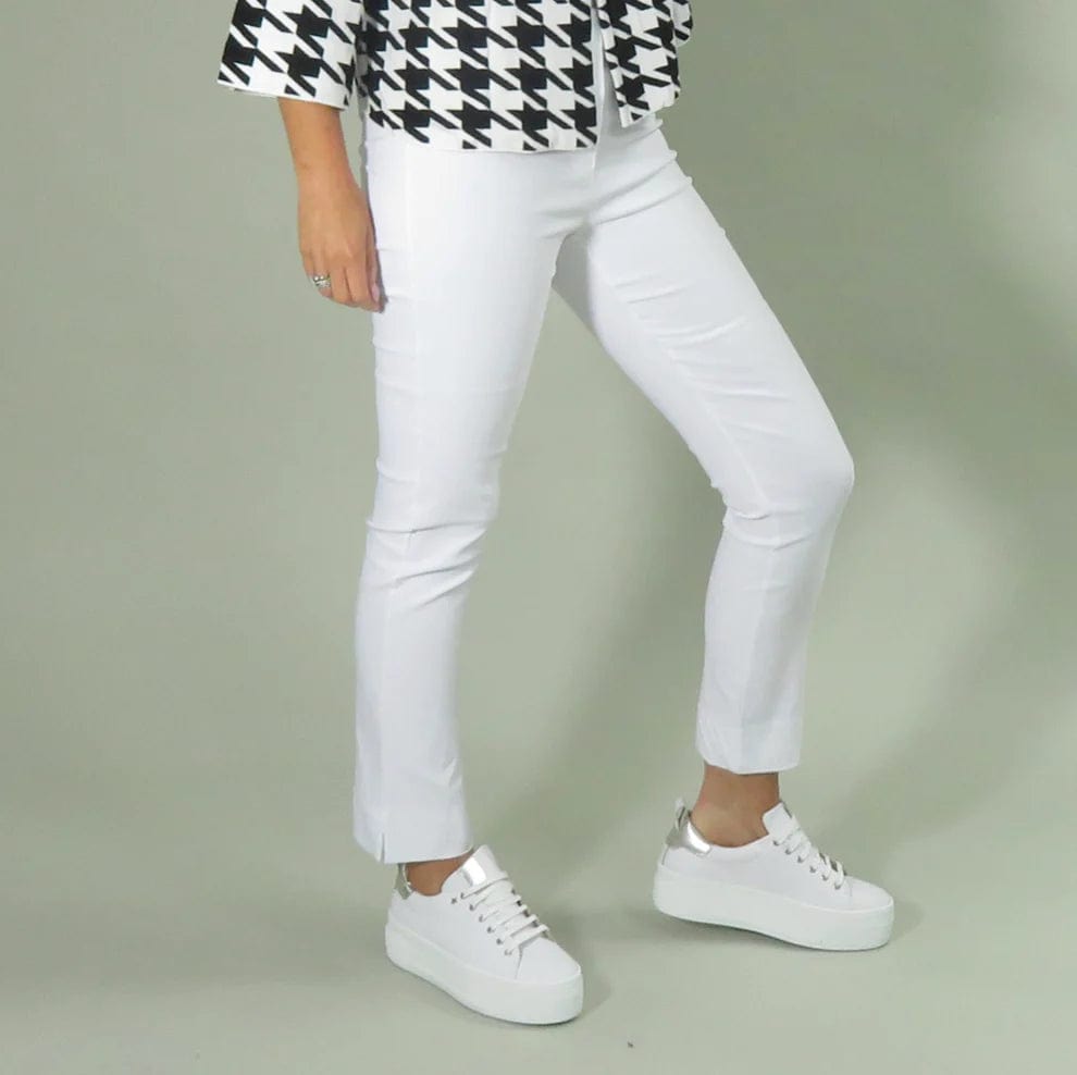 White skinny trousers shop uk