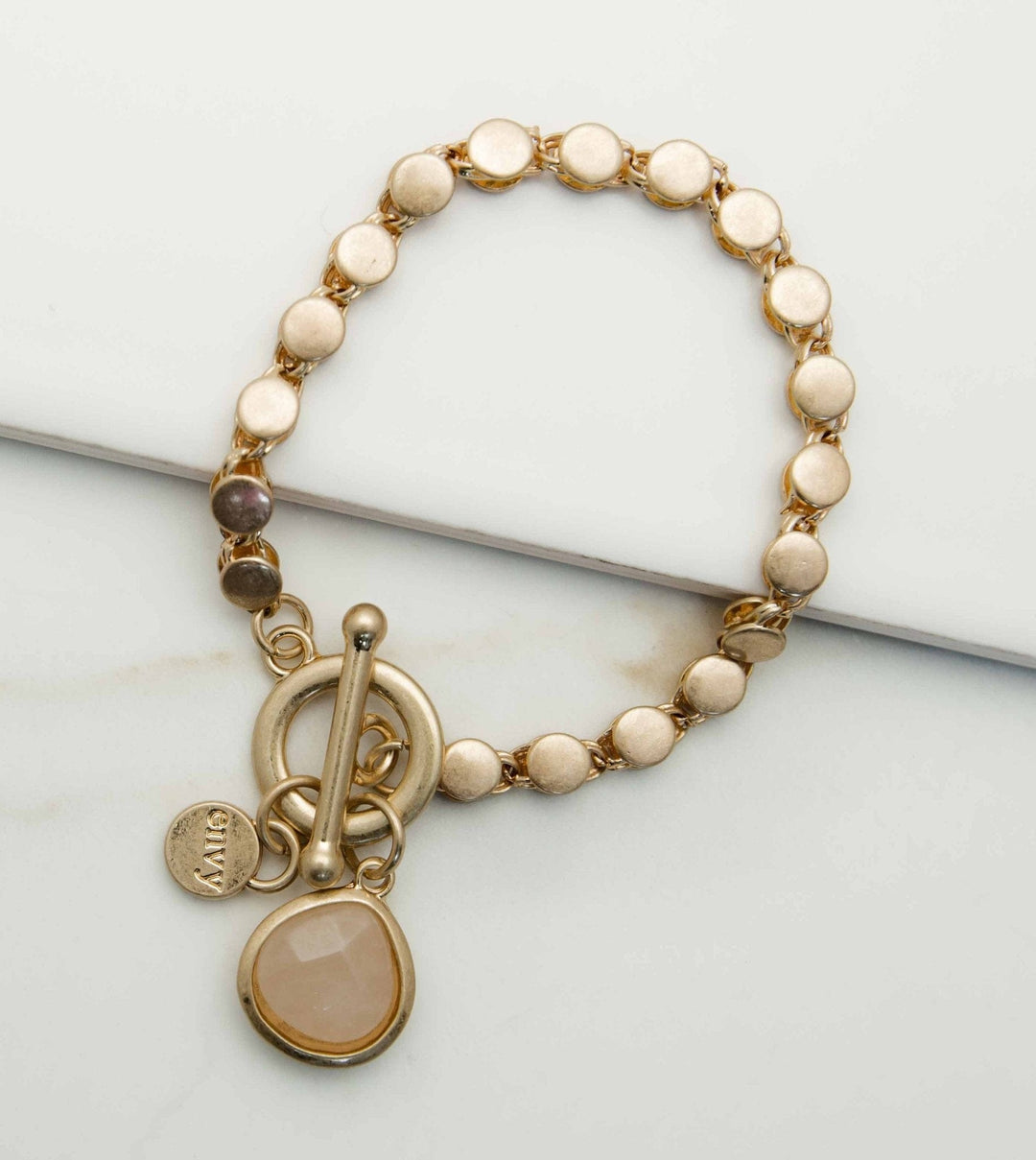 Envy Gold Alloy Beaded Bracelet - Crabtree Cottage