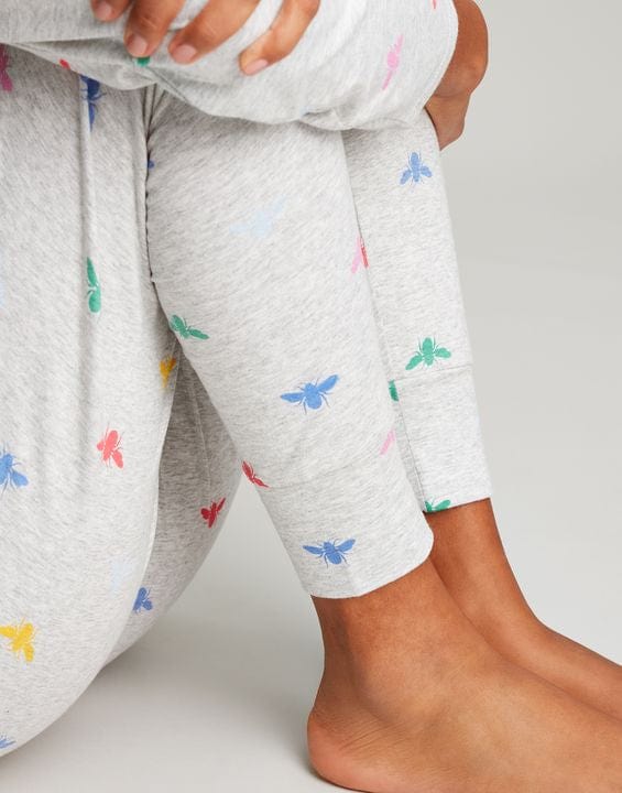 Joules Dreamley Long Sleeve Jersey Pyjama Set - Crabtree Cottage