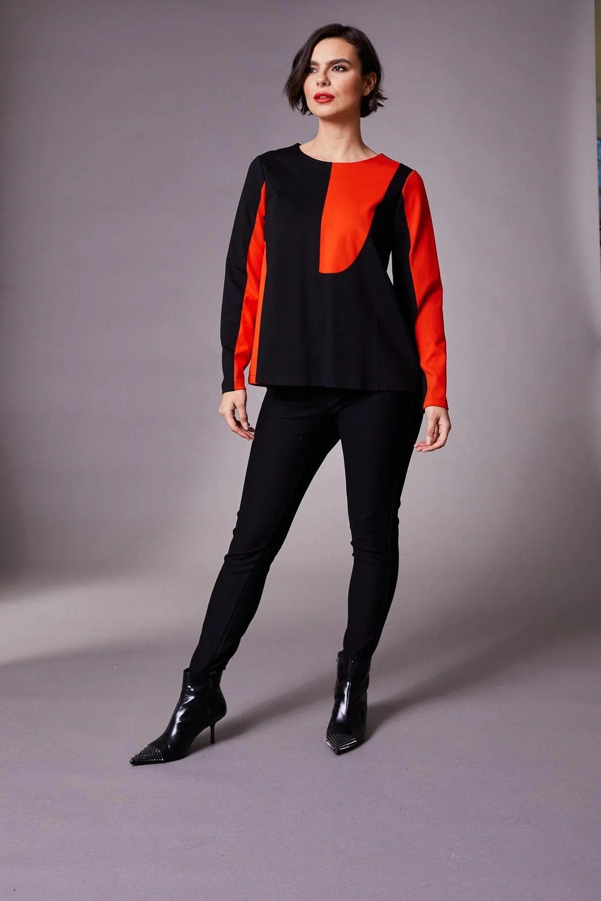 Peruzzi Pleather Trim Legging - Crabtree Cottage