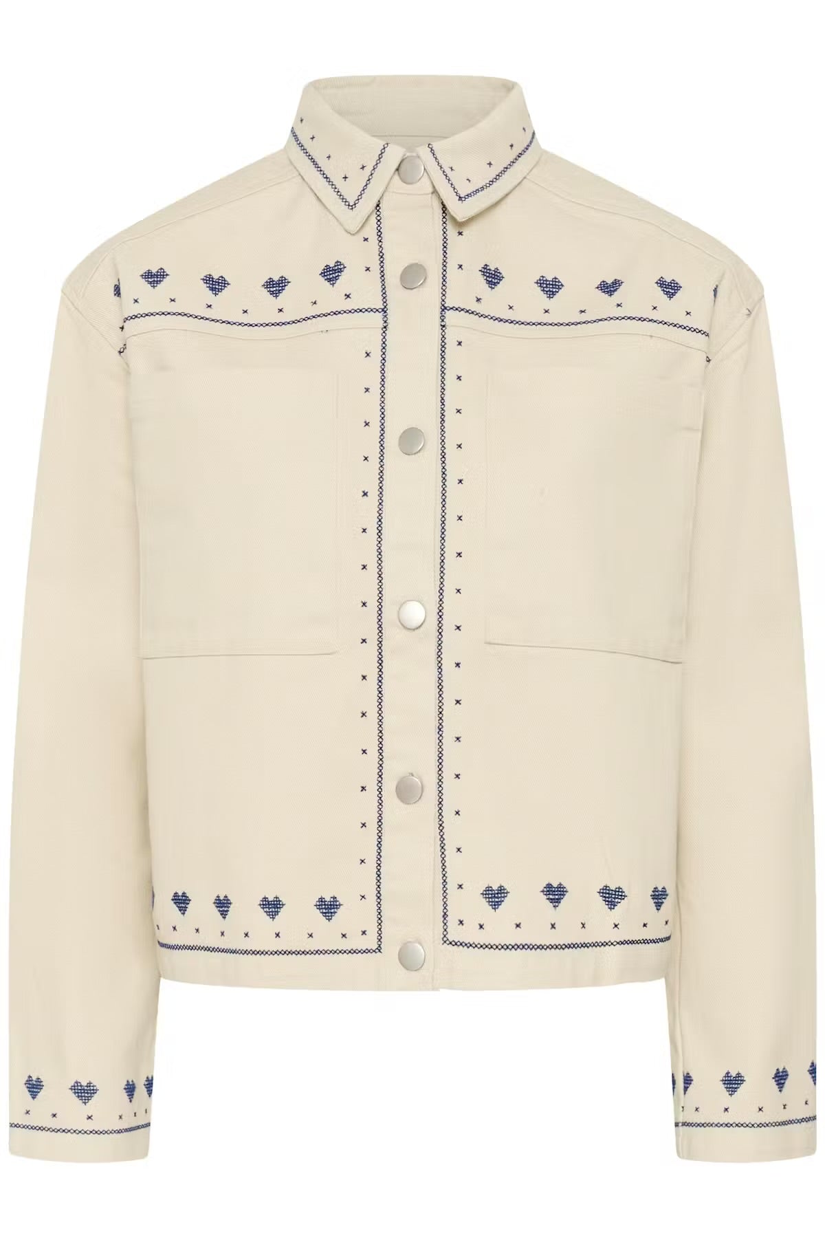 Saint Tropez Jacket in Turtledove White