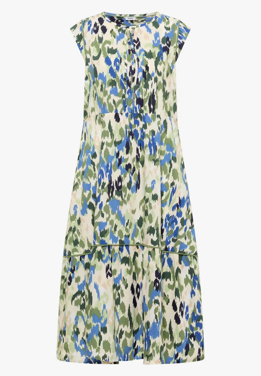 Cecil Midi Dress In Cashmere Beige