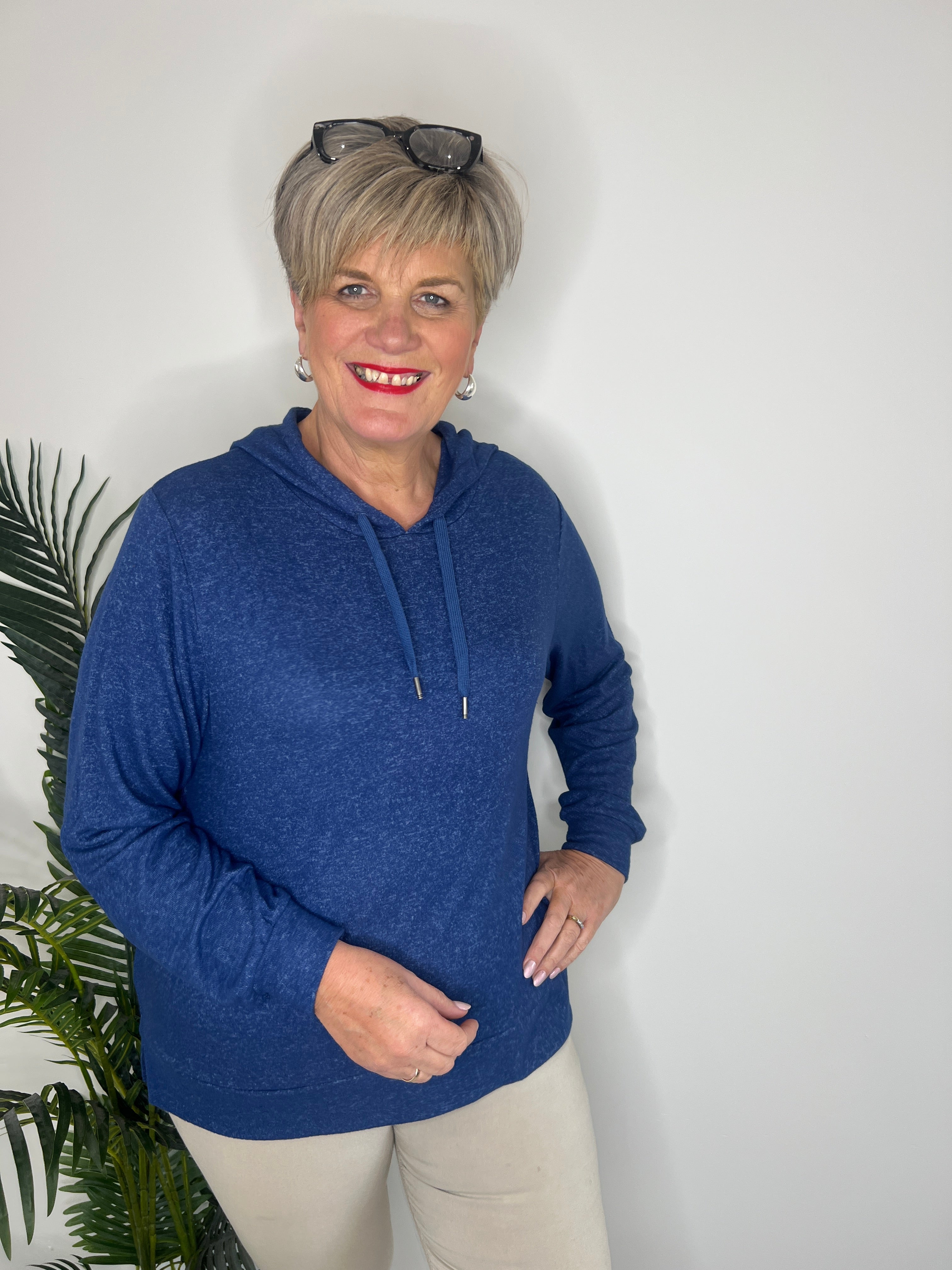 Soya Concept Biara Sweatshirt In Dark Blue