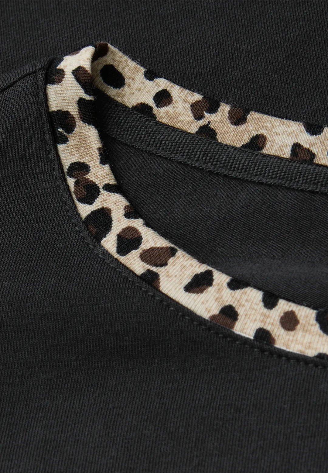 Street One Top With Leo Detail In Black
