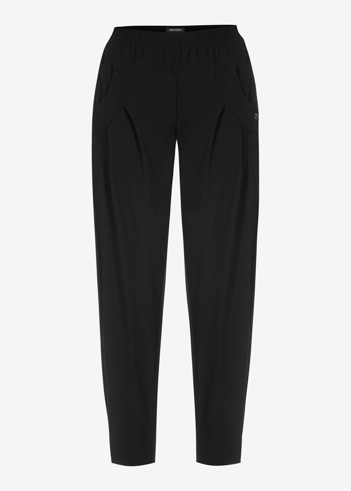 Stehmann Rachell Bengaline Trousers In Black
