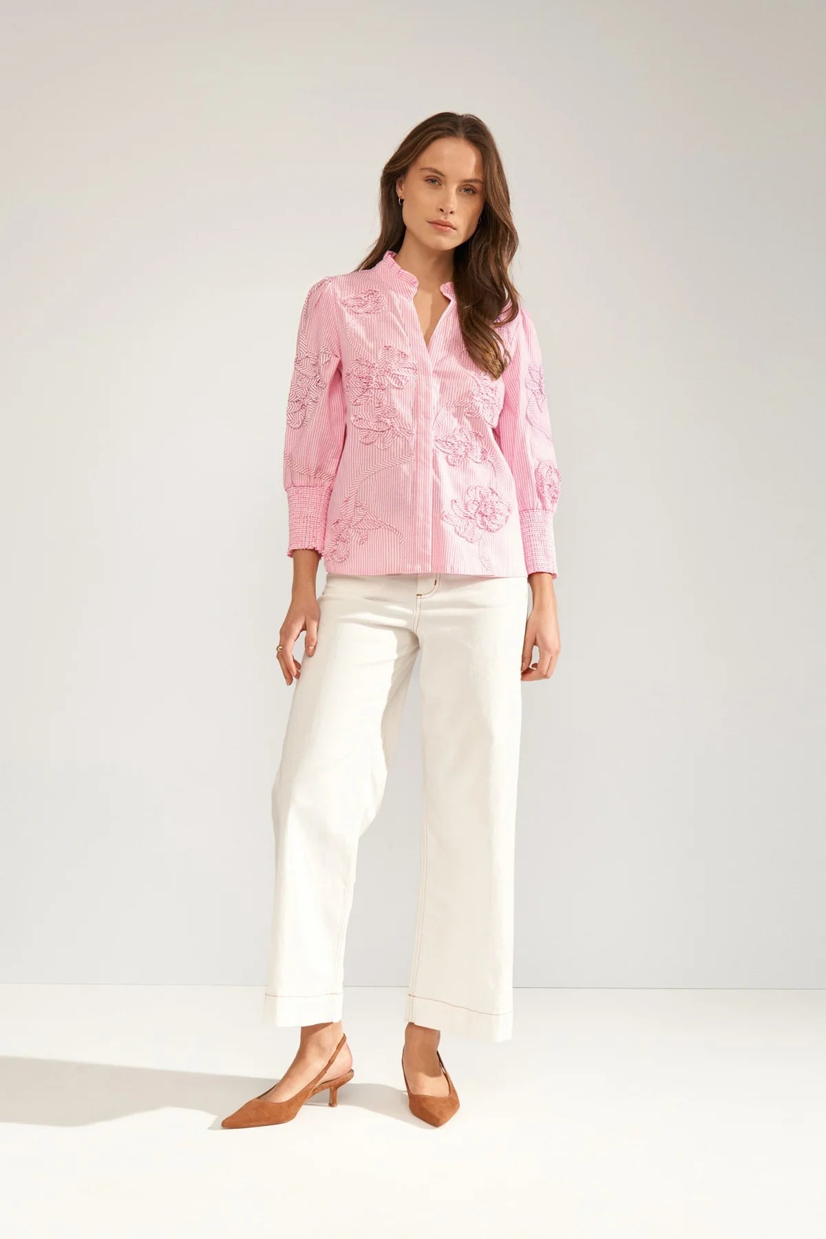 Nümph Nuemelia Shirt in Prism Pink