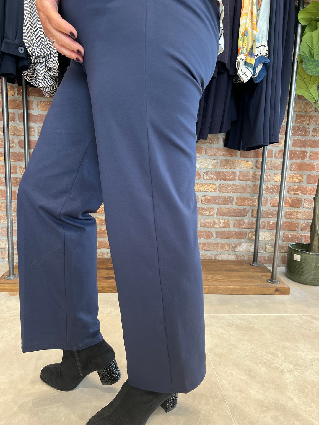 Deck By Decollage Trousers In Navy