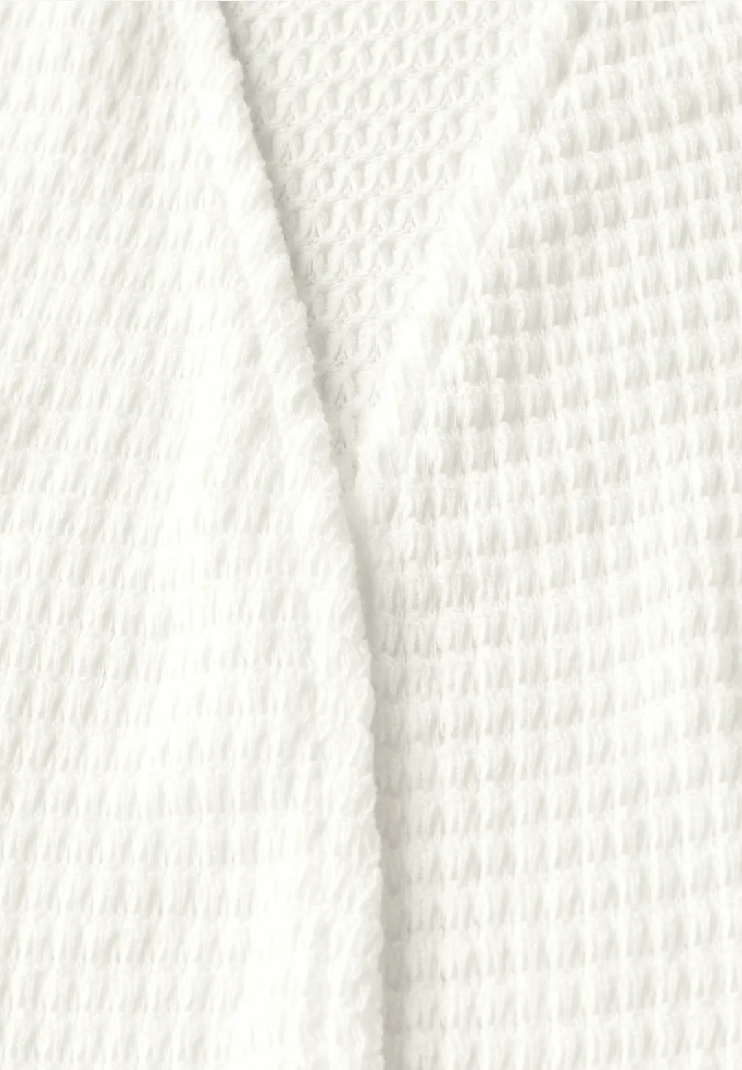 Cecil Ajour Look Cardigan In Vanilla White