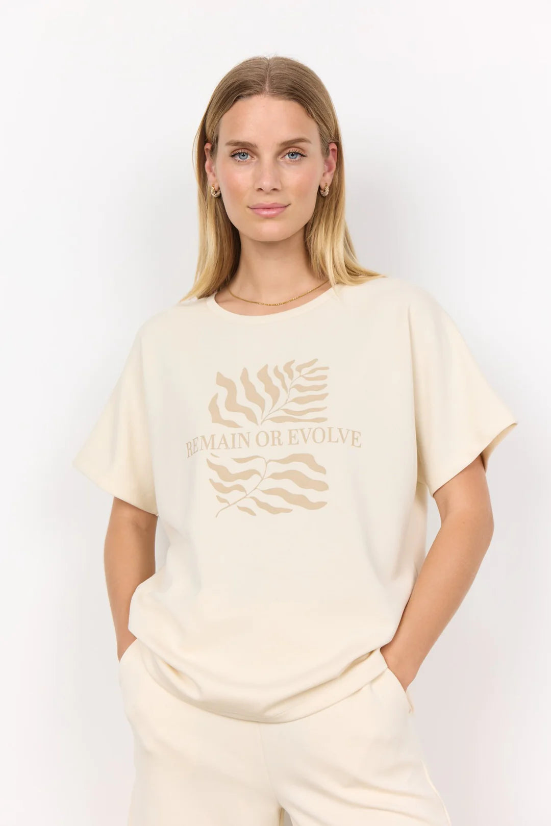 Soya Concept Banu T-shirt In Cream