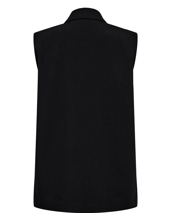 Nümph Nualmut Long Vest In Caviar