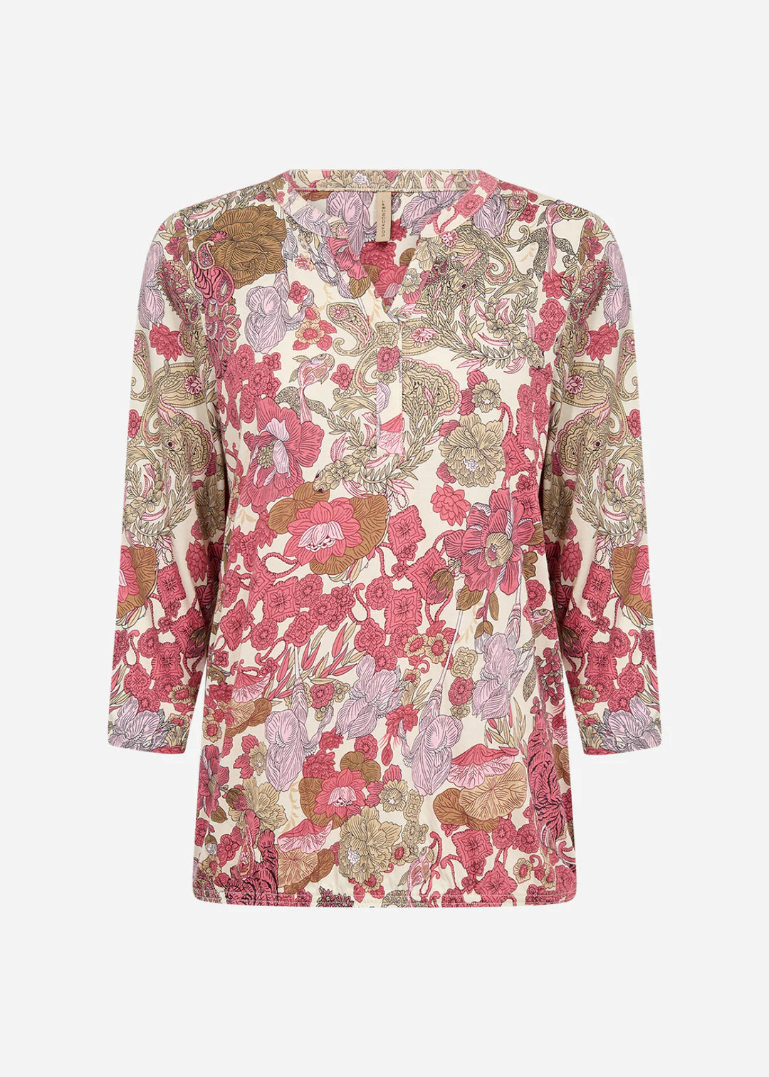 Soya Concept Paisley Felicity Top In Pink