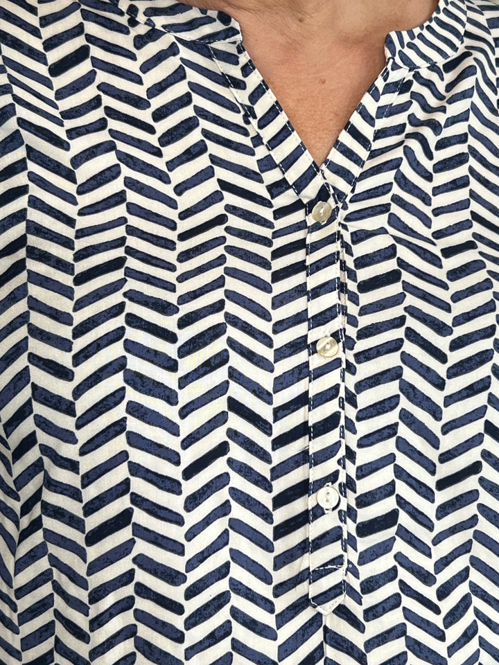 Soya Concept Selia Blouse In Navy