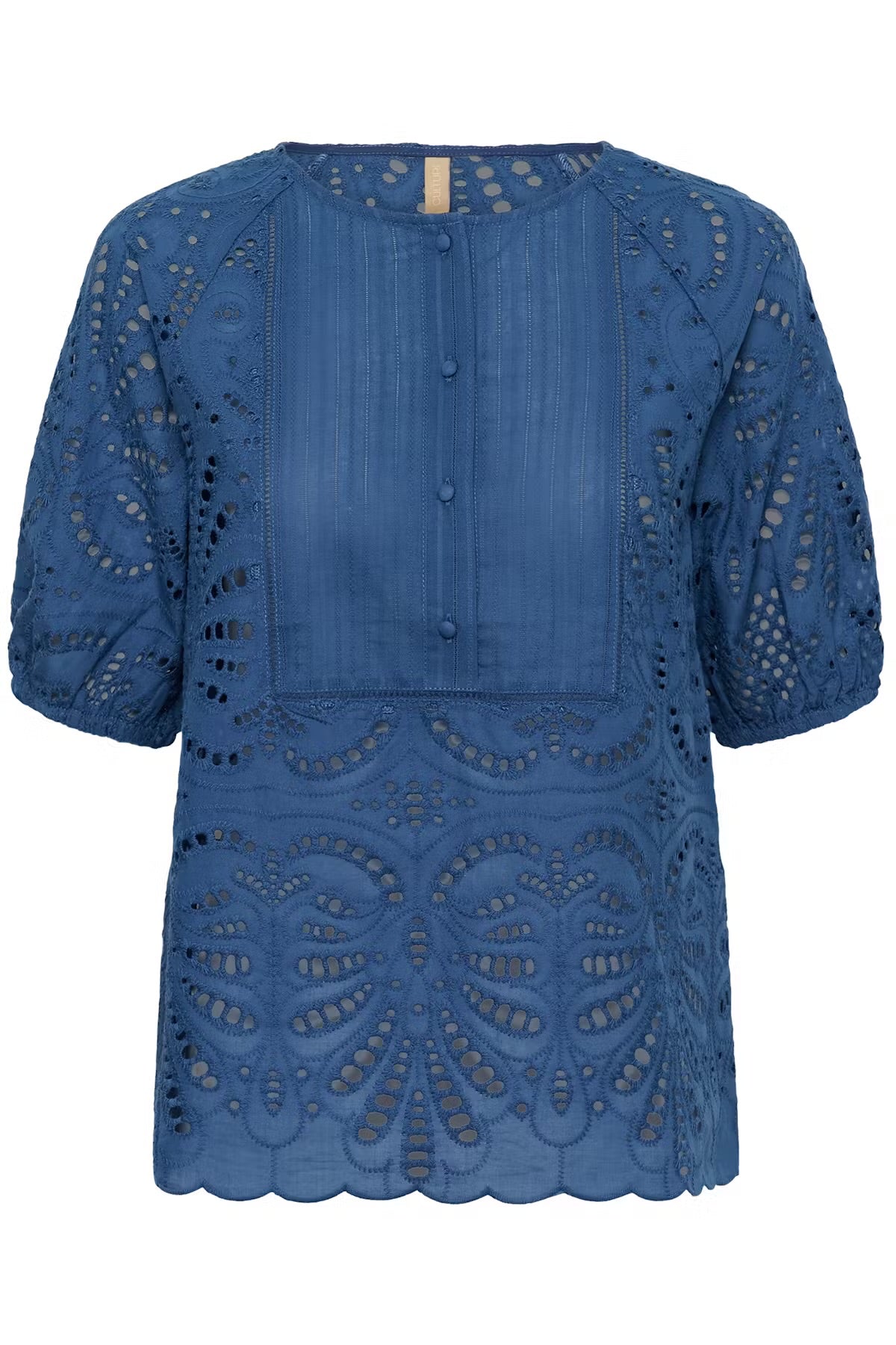 Culture Blouse With Embroidery In True navy