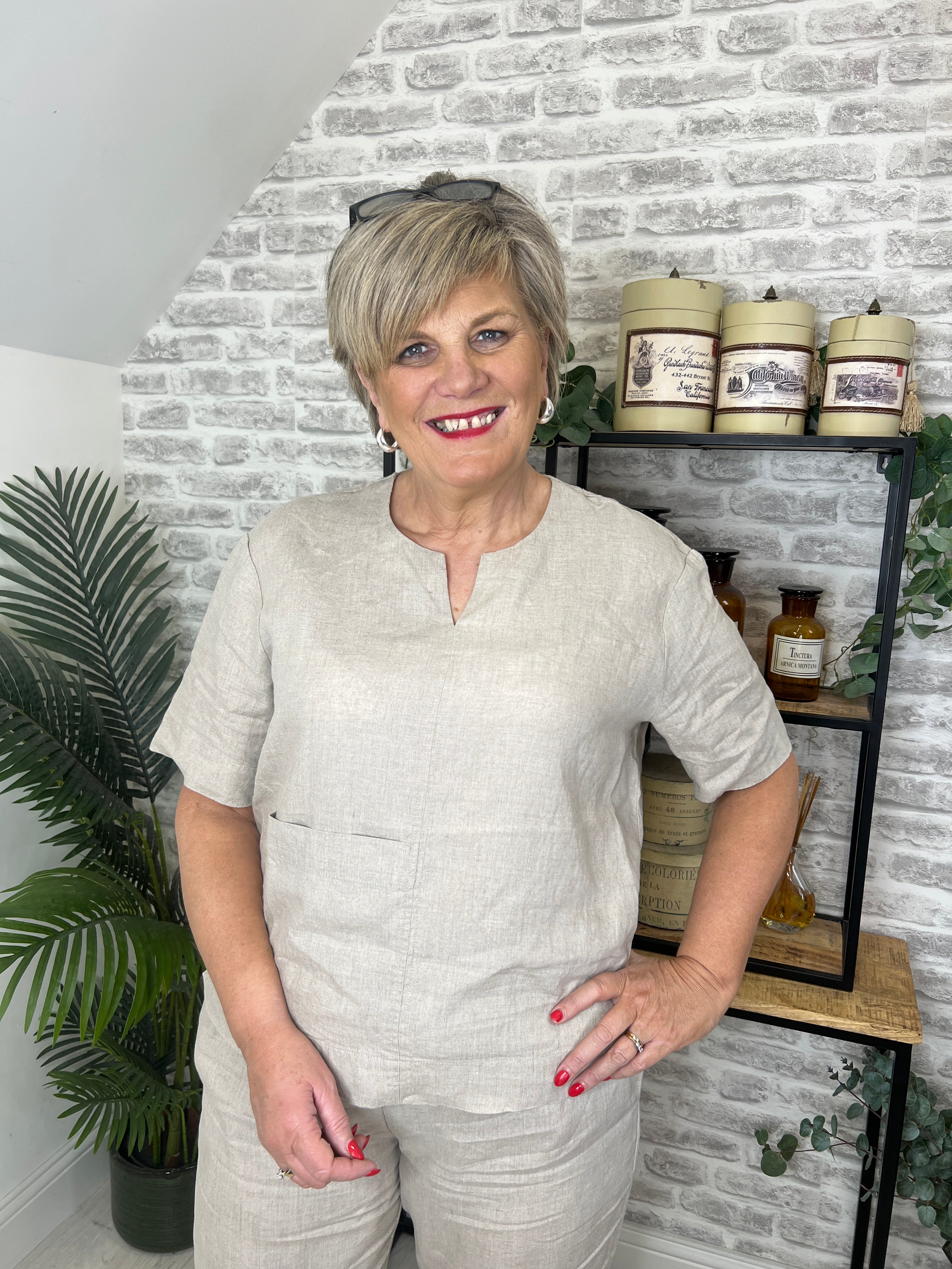 Masai Dolorea Blouse In Natural