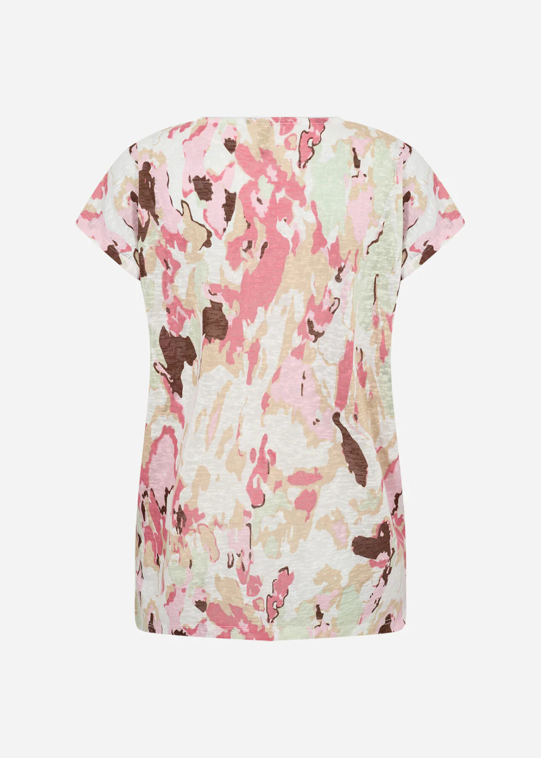 Soya Concept Aretha T-Shirt In Pink Multi