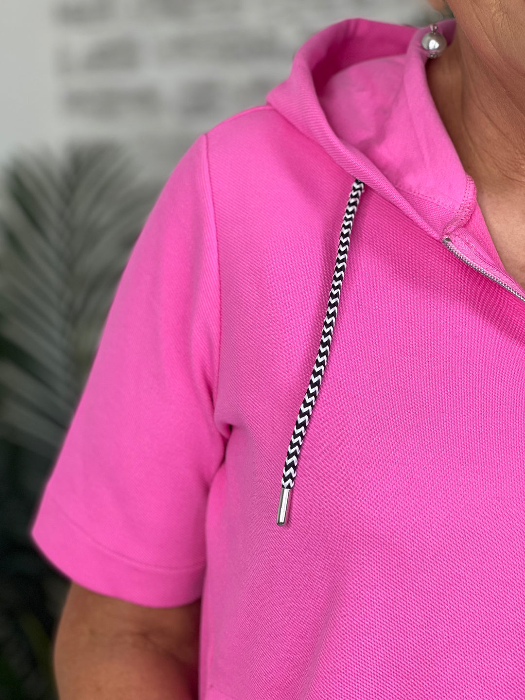Cecil Short Sleeve Sweatshirt In Bloomy Pink
