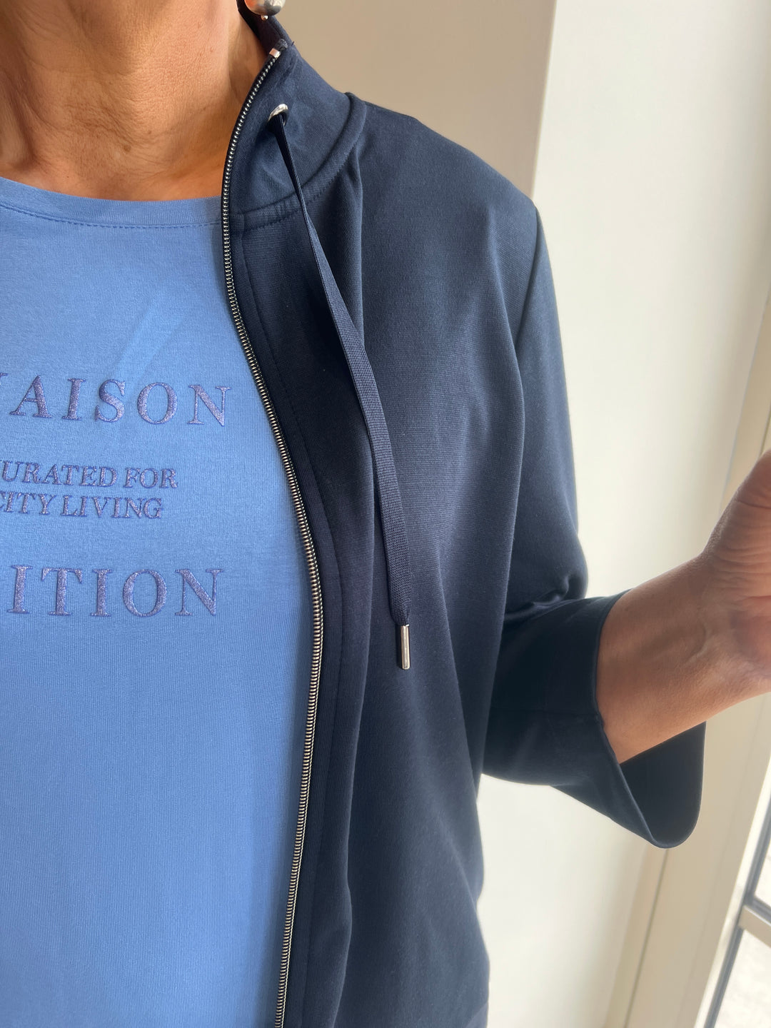 Street One jacket In Shadowed Navy