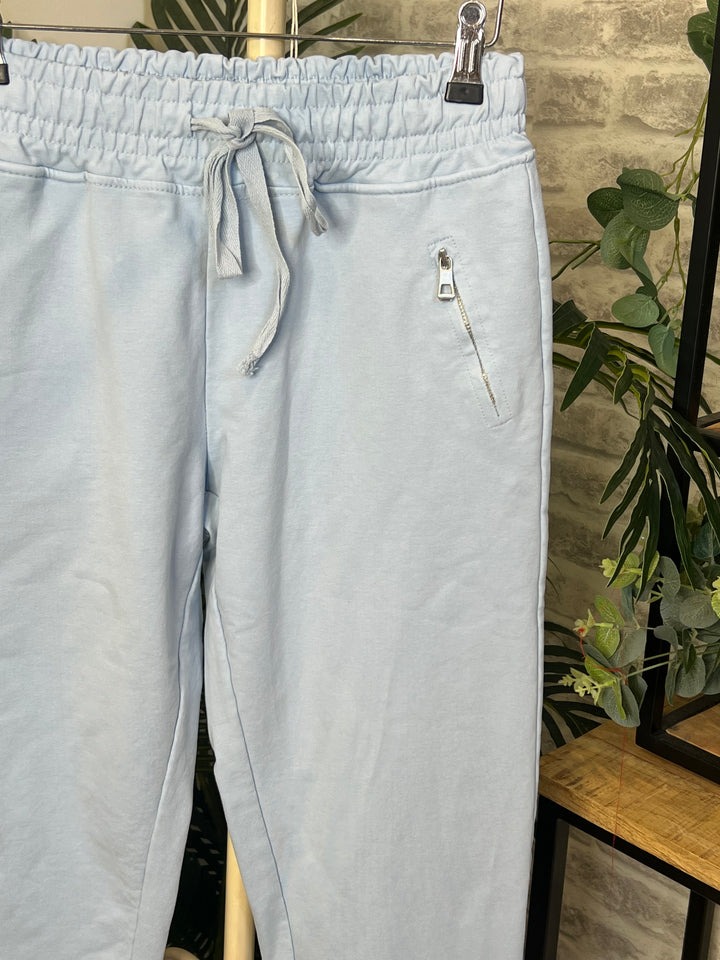Deck By Decollage Joggers In Blue