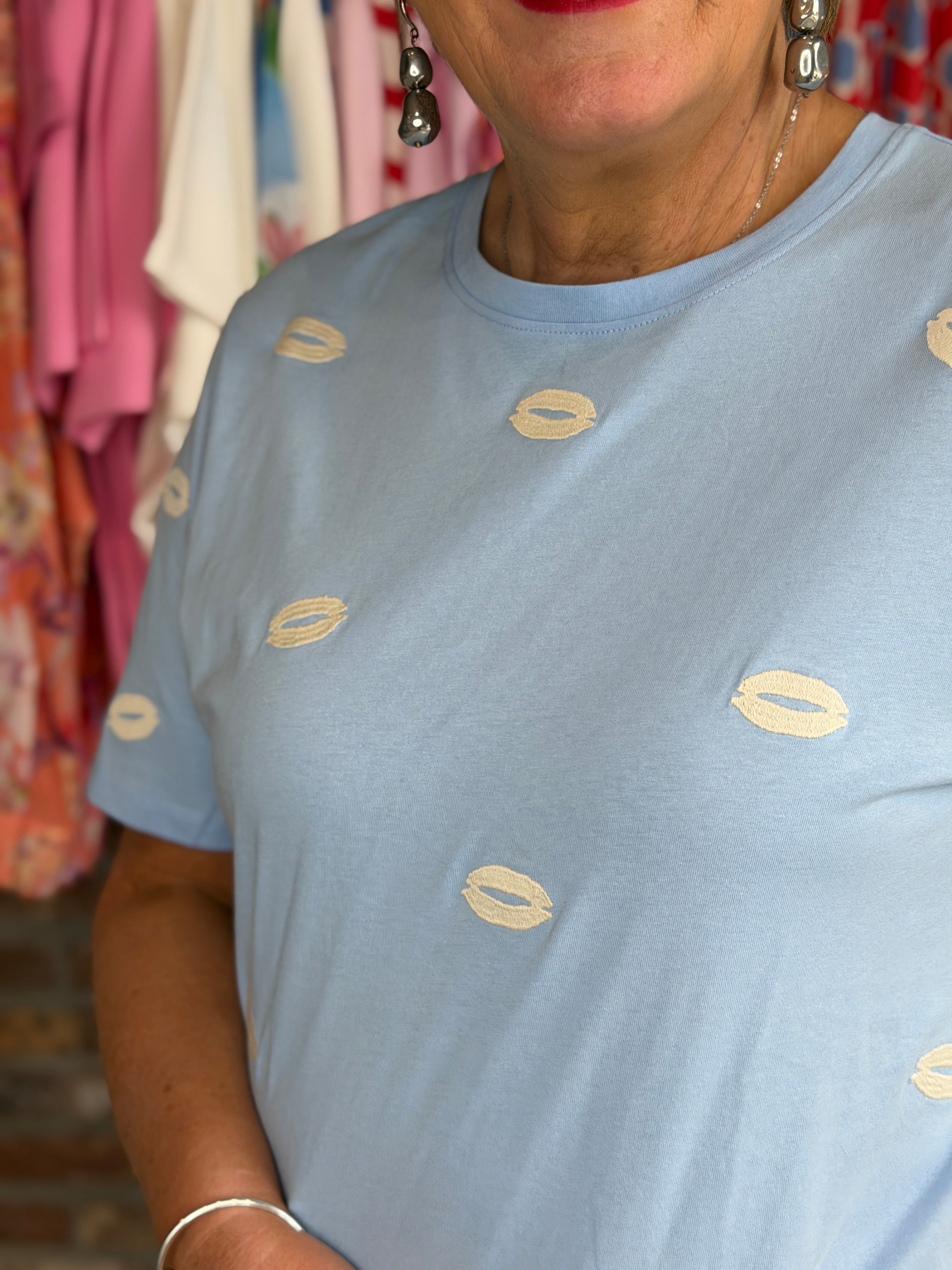 Culture Cukissy t-shirt In Powder Blue