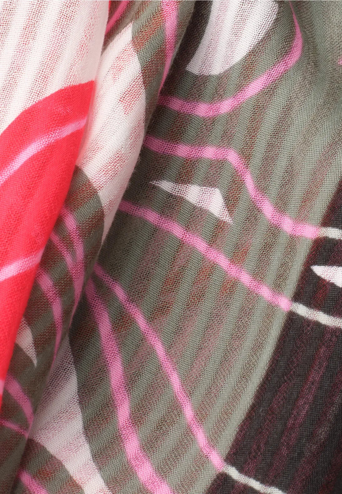 Street One Floral Print Scarf In Multicolour
