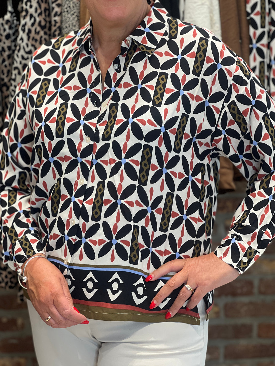 Soya Concept Sandra Shirt In Misty