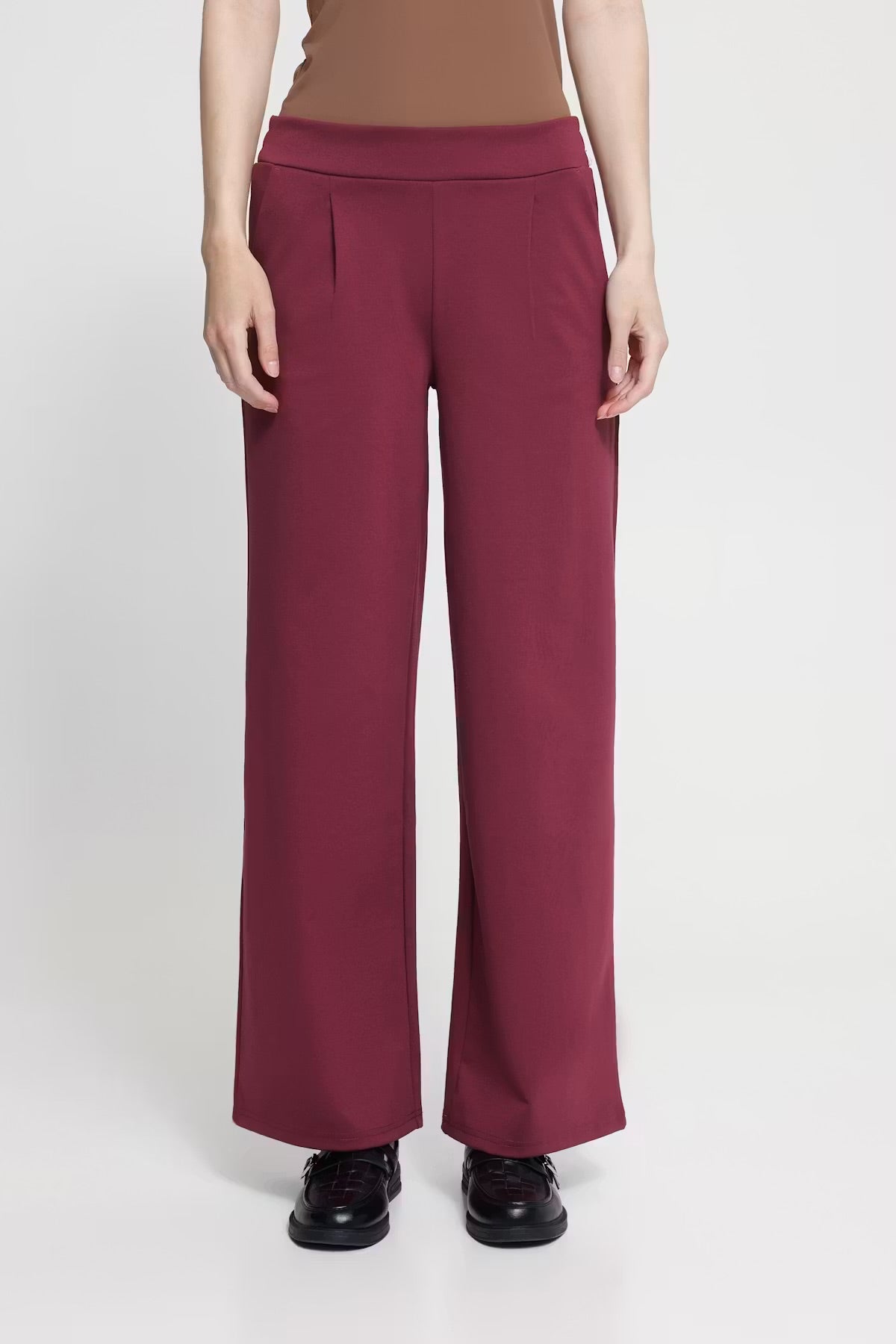Ichi Ikate Wide Trousers In  Rhodode