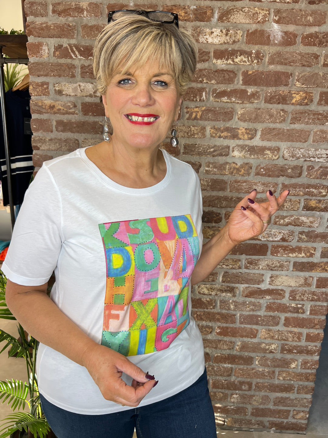 Milano Italy Print T-shirt In Off White